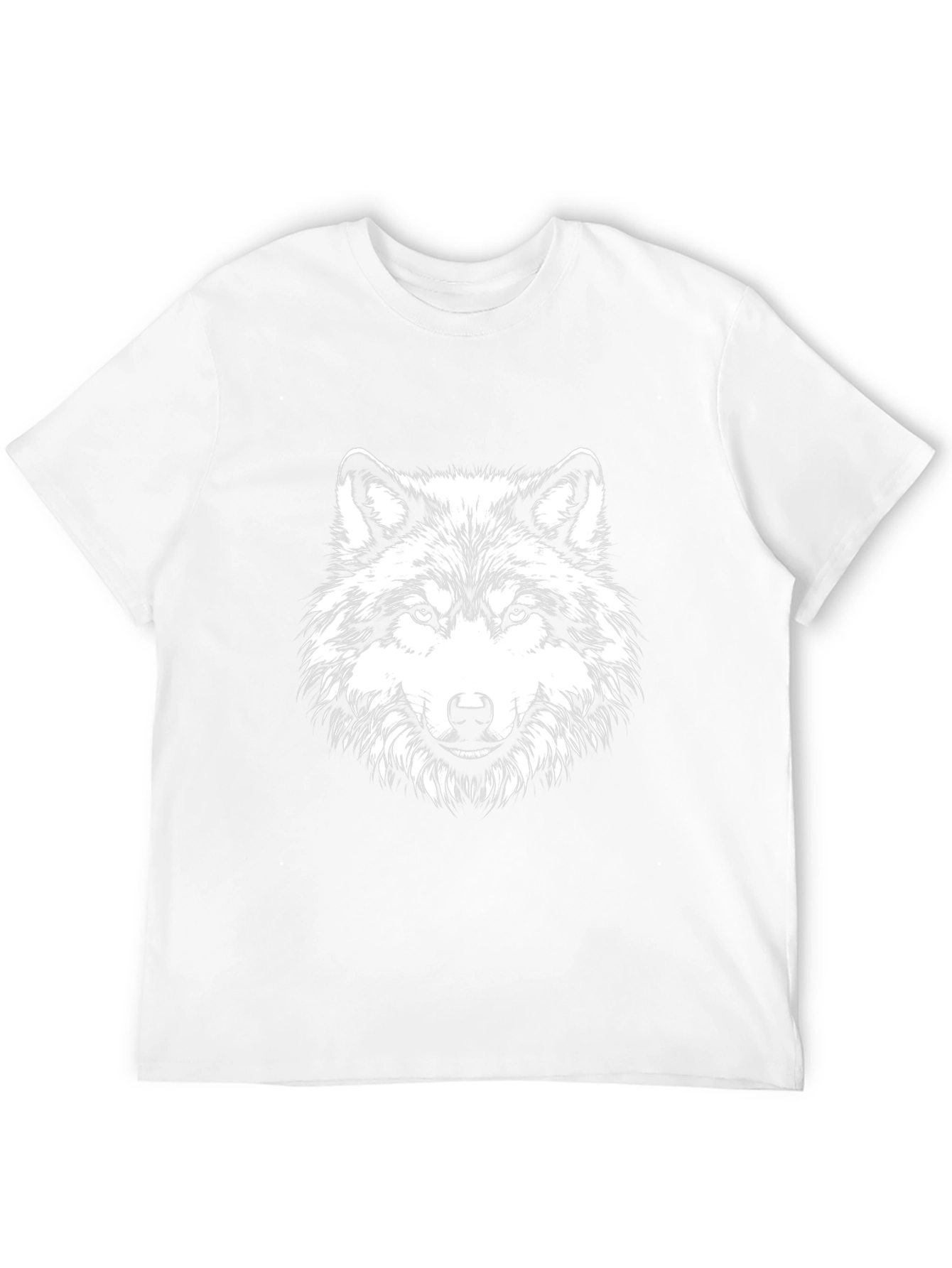 Black Wolf Graphic Tee - Menswear