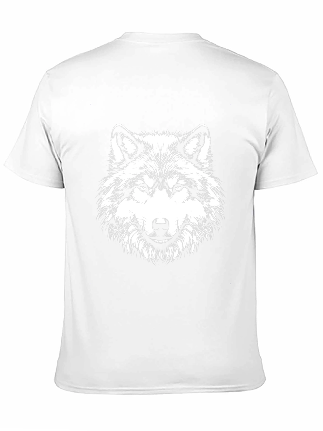 Black Wolf Graphic Tee - Menswear
