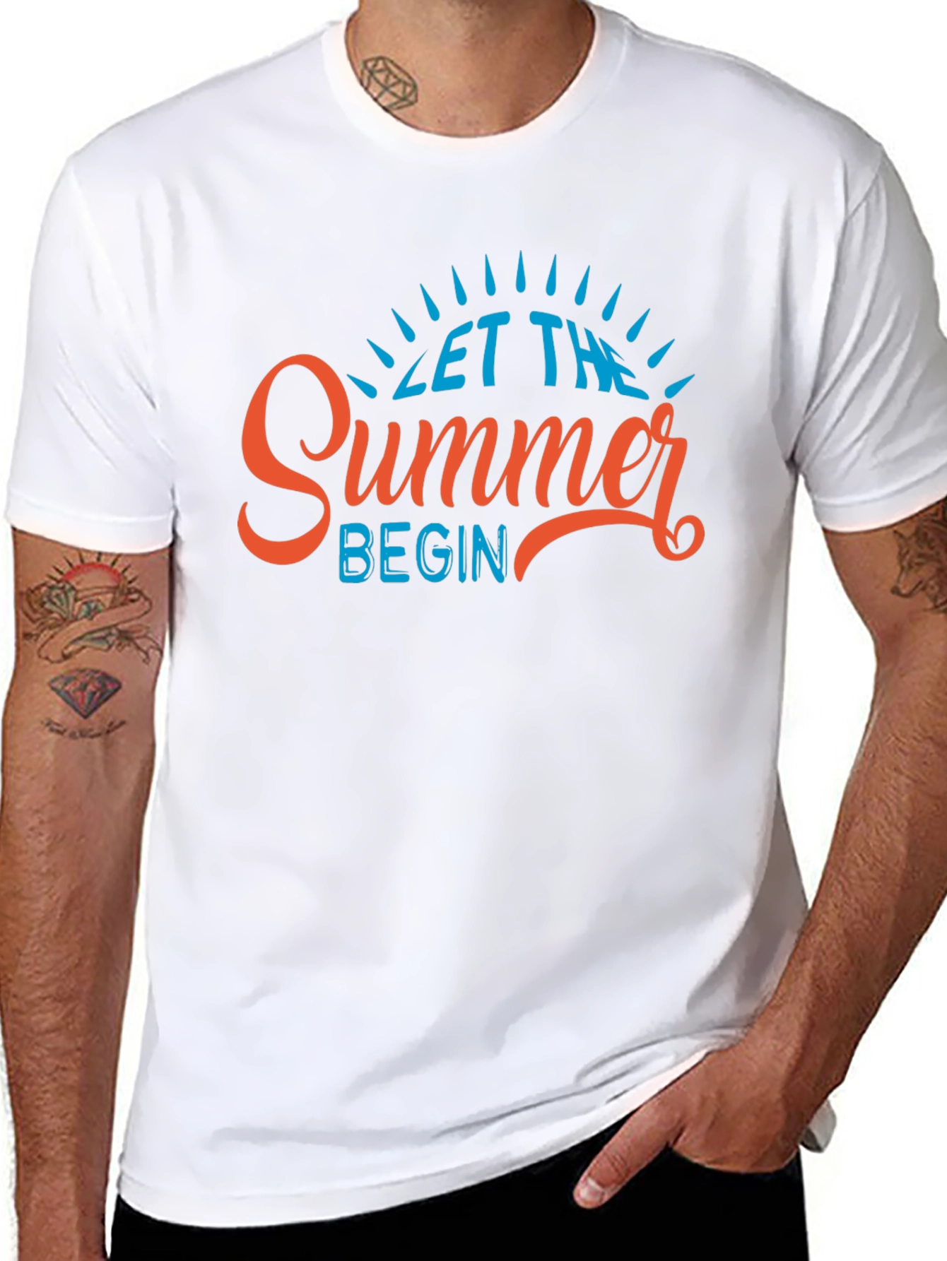 Let the Summer Begin Graphic T-Shirt