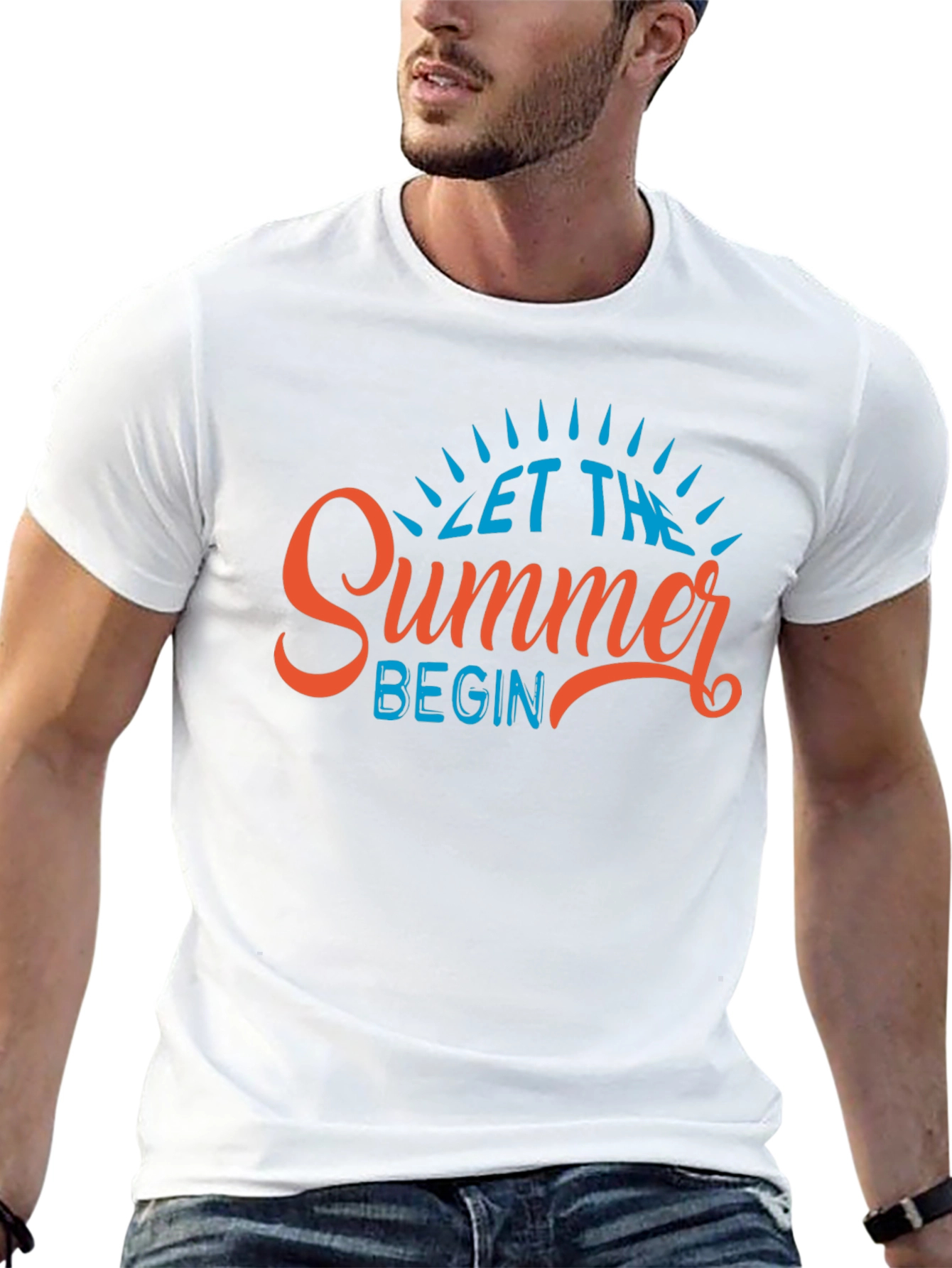 Let the Summer Begin Graphic T-Shirt