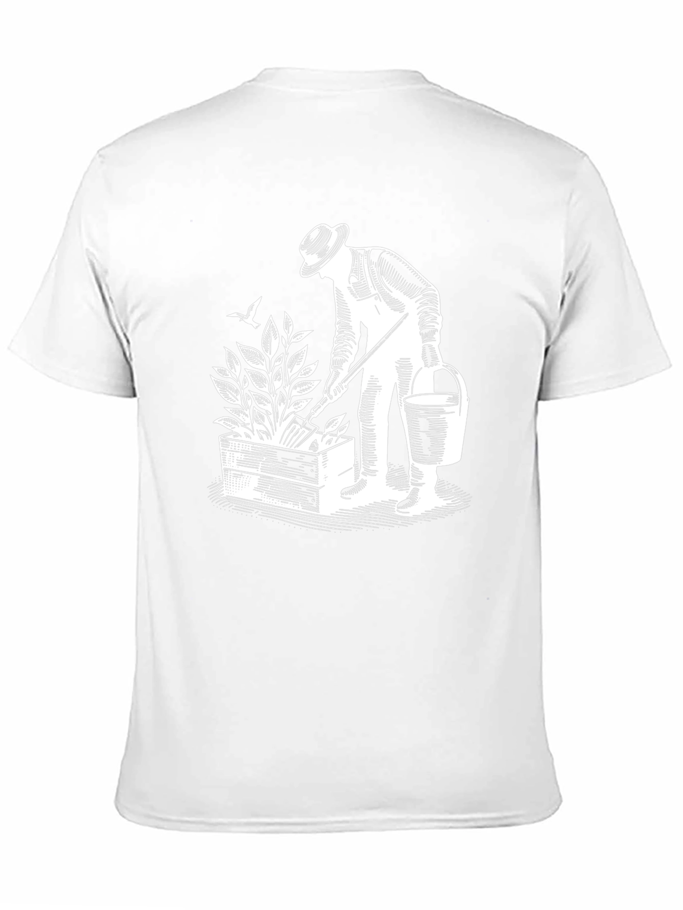 Gardener Graphic T-Shirt - Black Cotton Tee