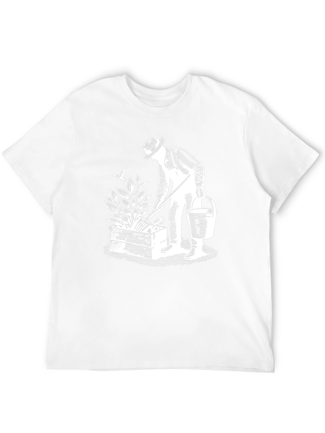 Gardener Graphic T-Shirt - Black Cotton Tee