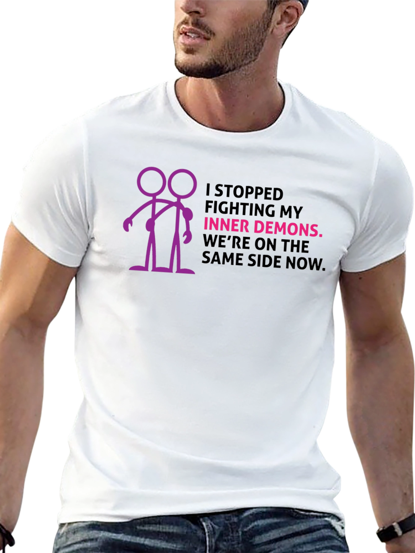 Inner Demons T-Shirt: Funny Graphic Tee