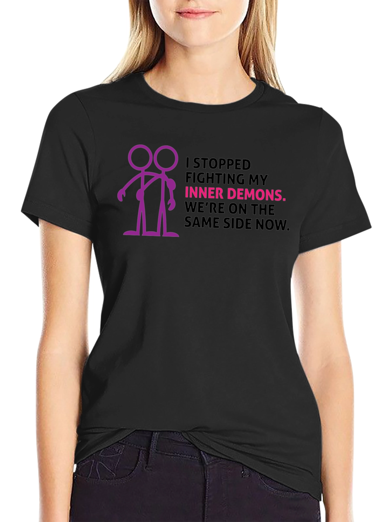 Inner Demons T-Shirt: Funny Graphic Tee