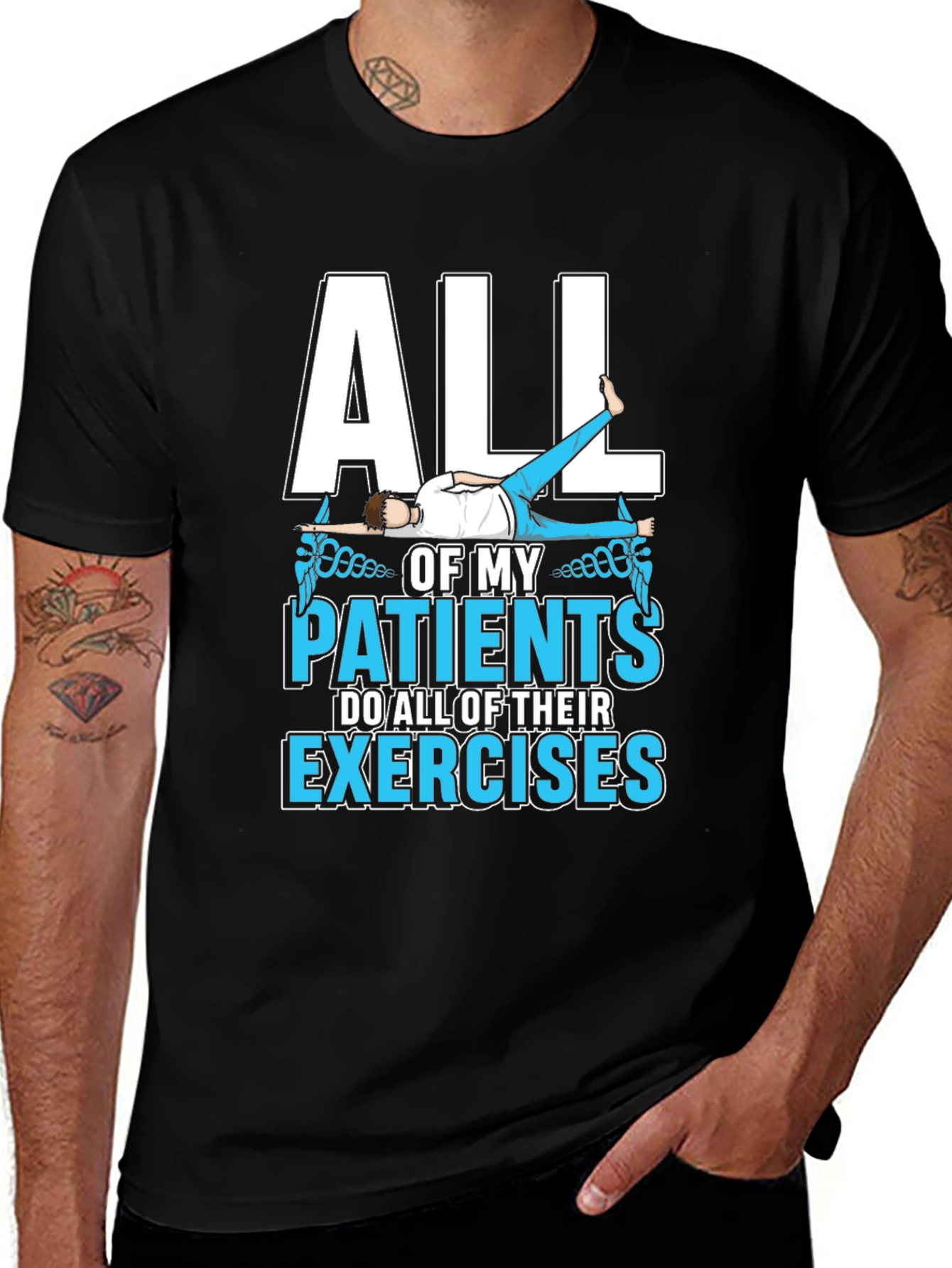 Funny Physical Therapy Exercise T-Shirt