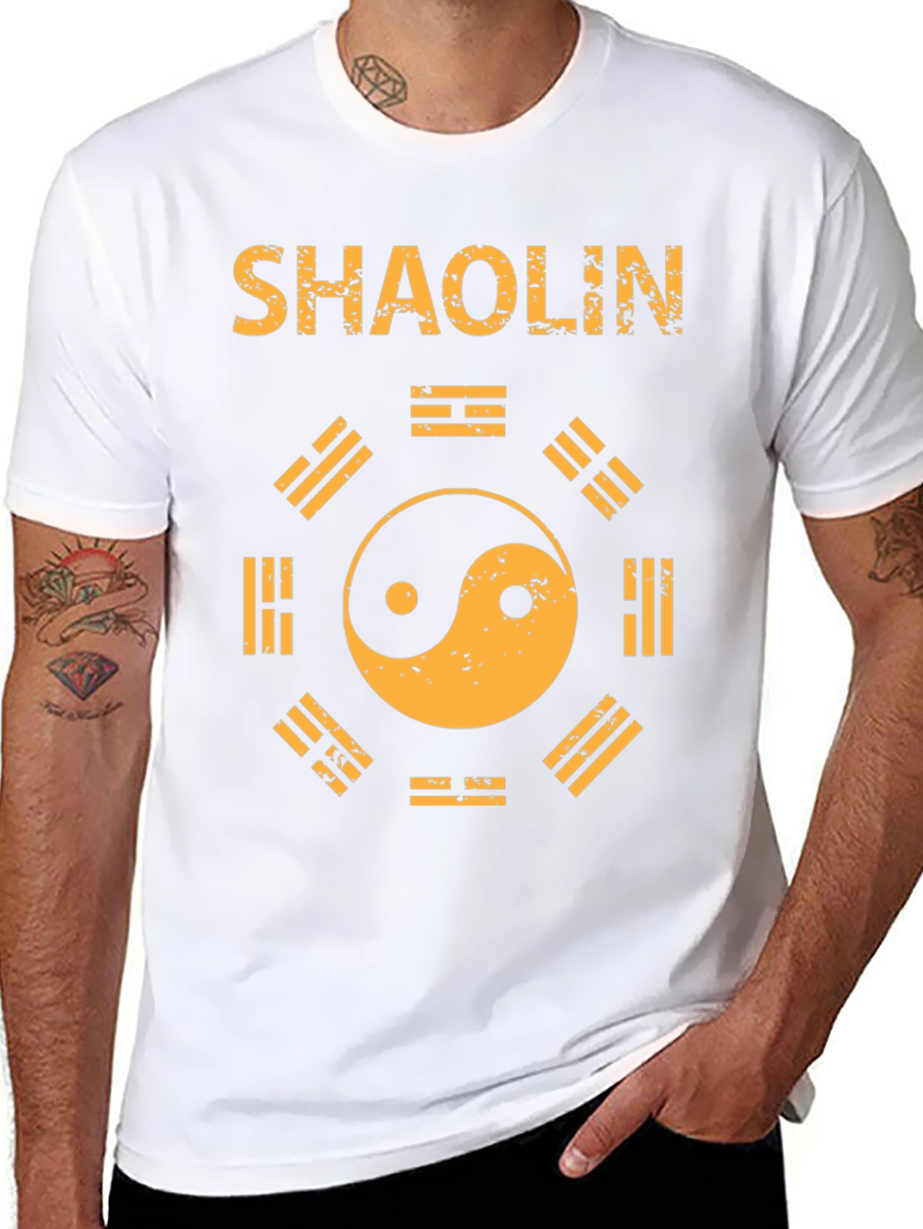 Shaolin Yin Yang Graphic Tee