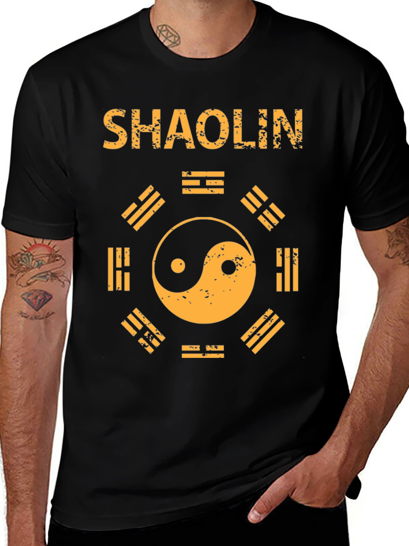 Shaolin Yin Yang Graphic Tee