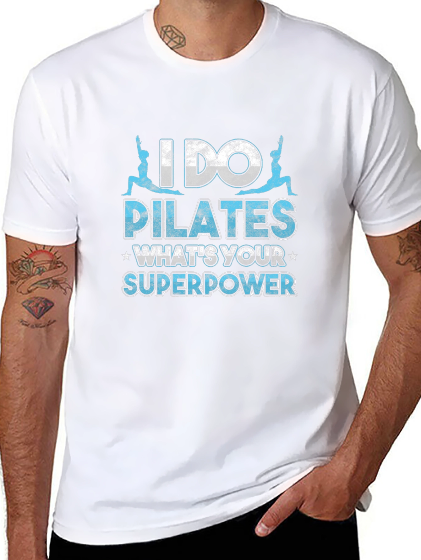 Pilates Superpower T-Shirt - Fitness Apparel