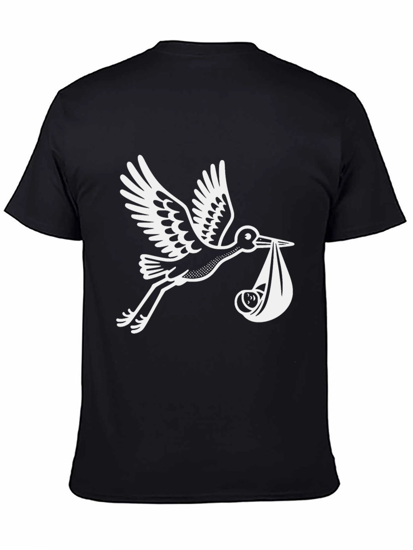 Stork Delivery Graphic T-Shirt
