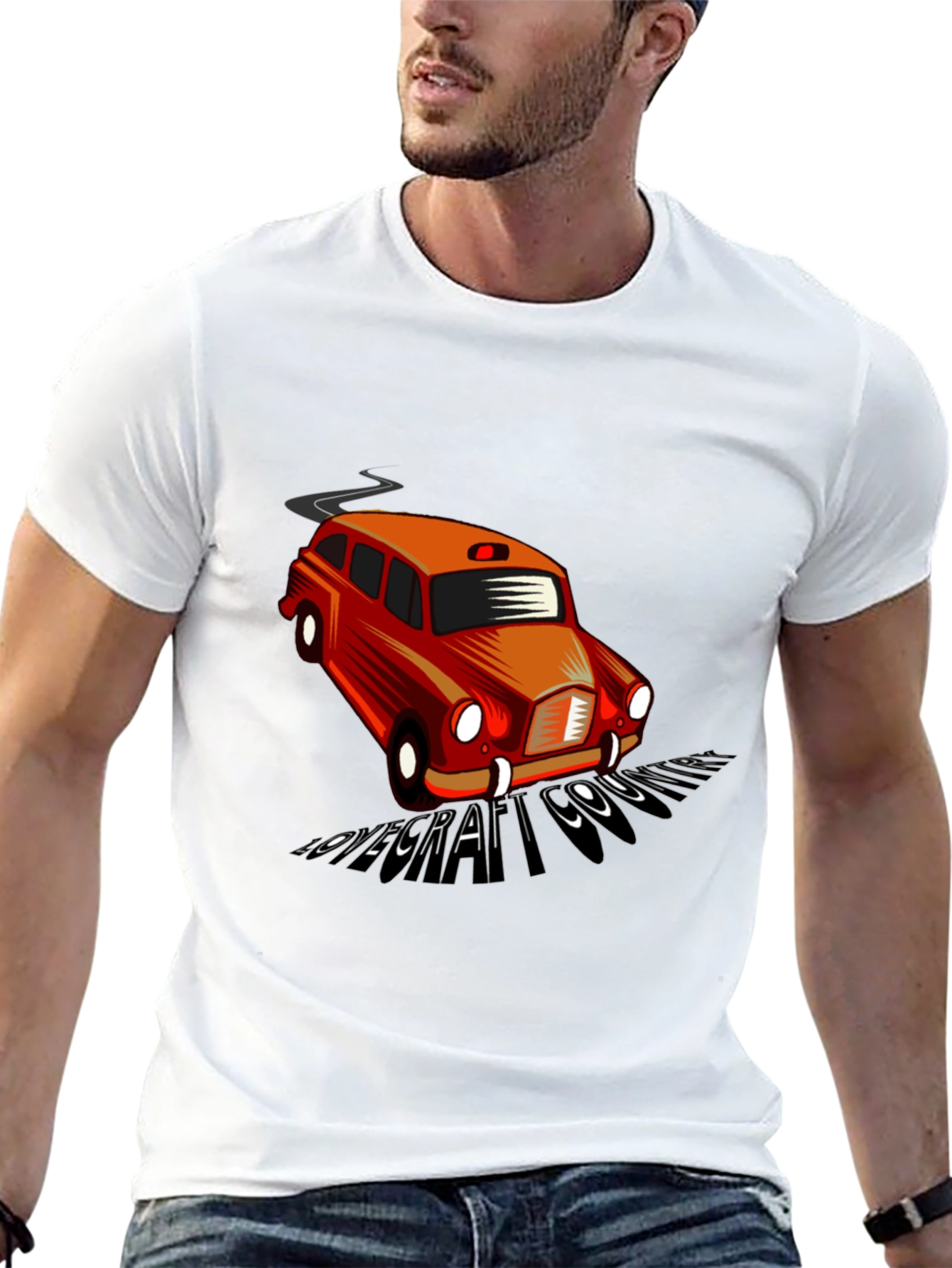 Lovecraft Cthulhu Taxi T-Shirt