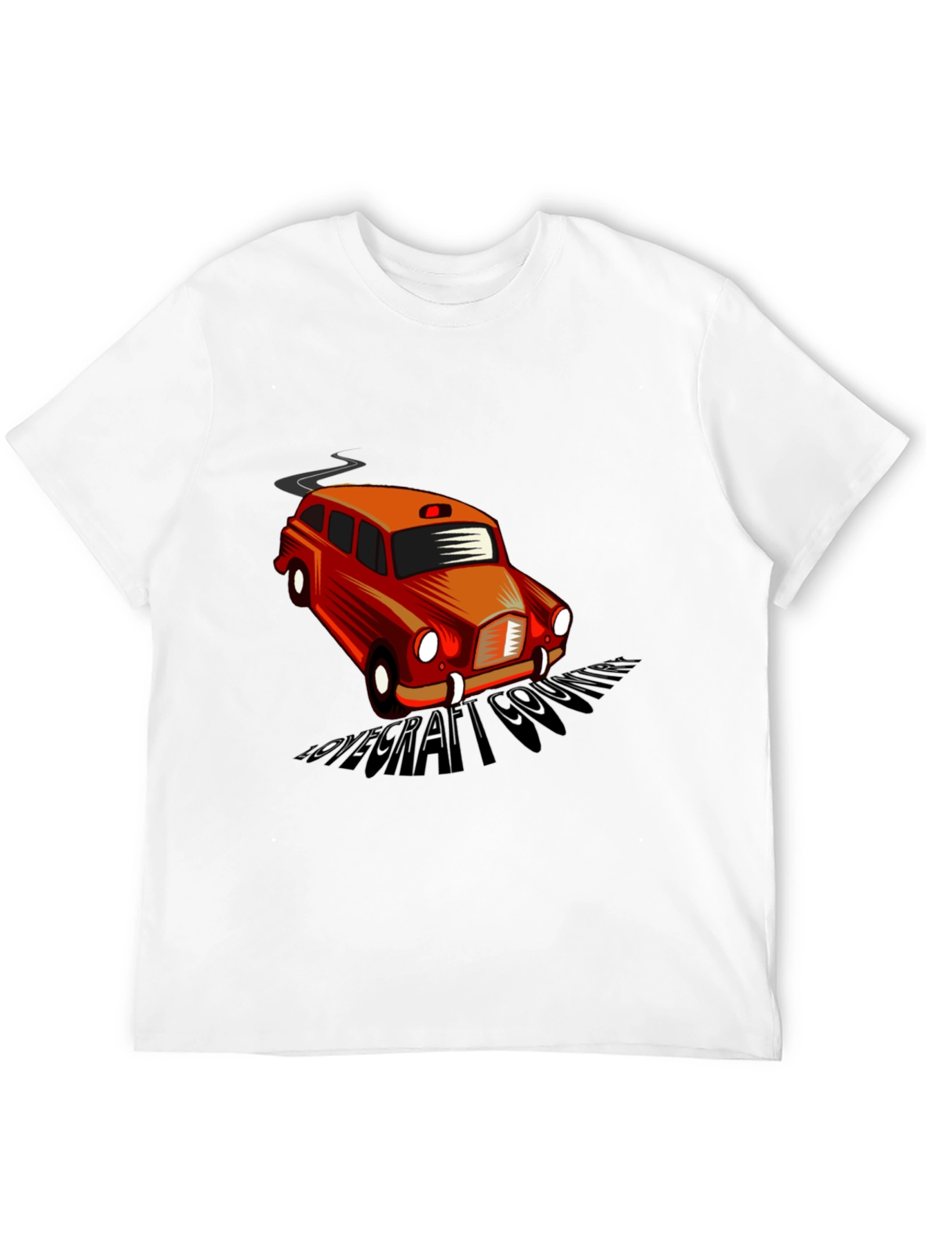 Lovecraft Cthulhu Taxi T-Shirt