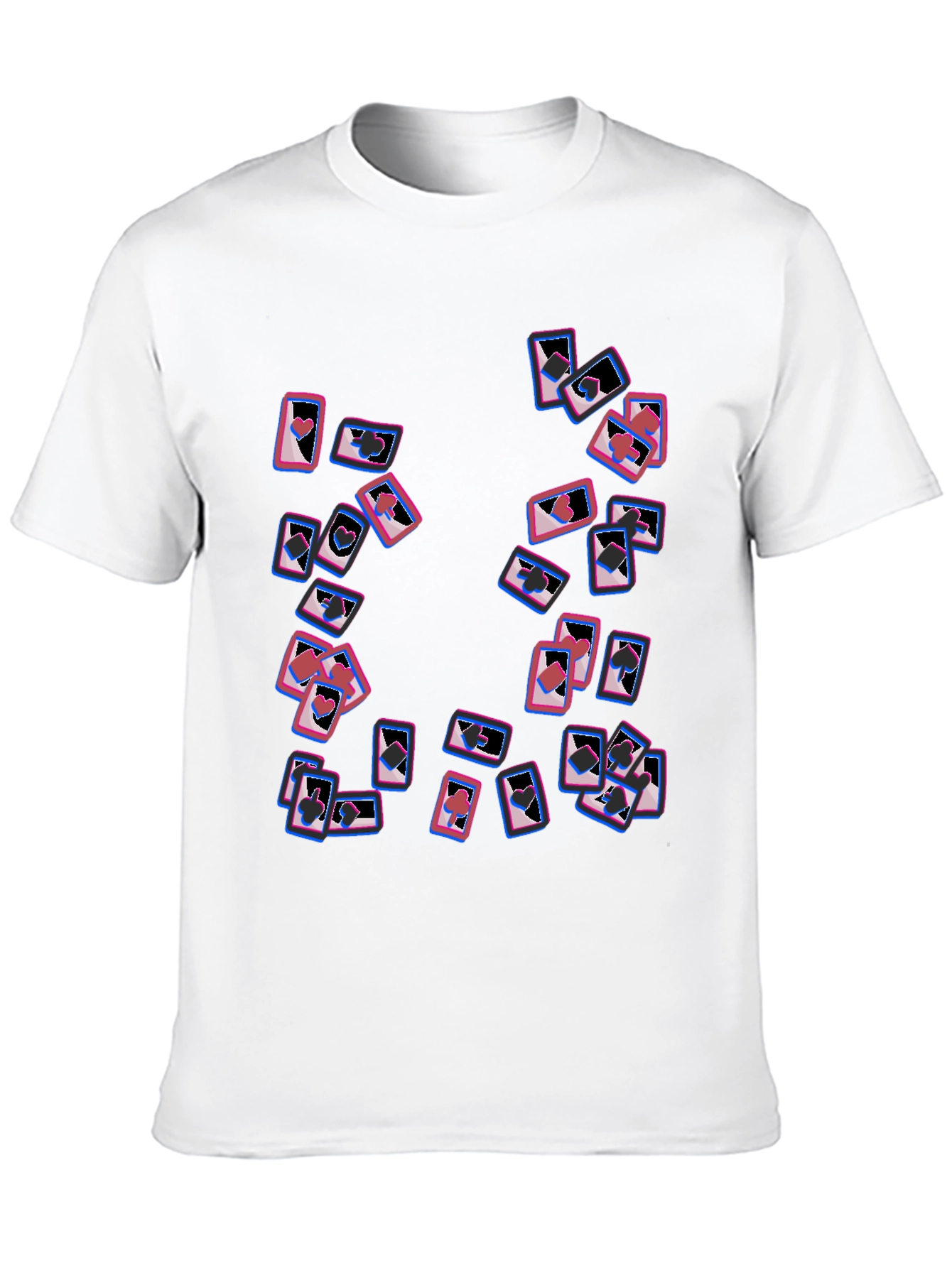 Cards Graphic Tee - Black
