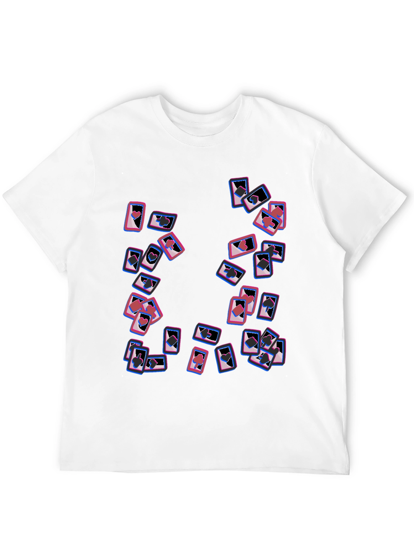 Cards Graphic Tee - Black