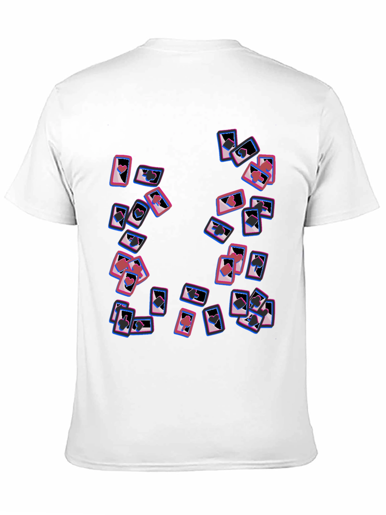 Cards Graphic Tee - Black