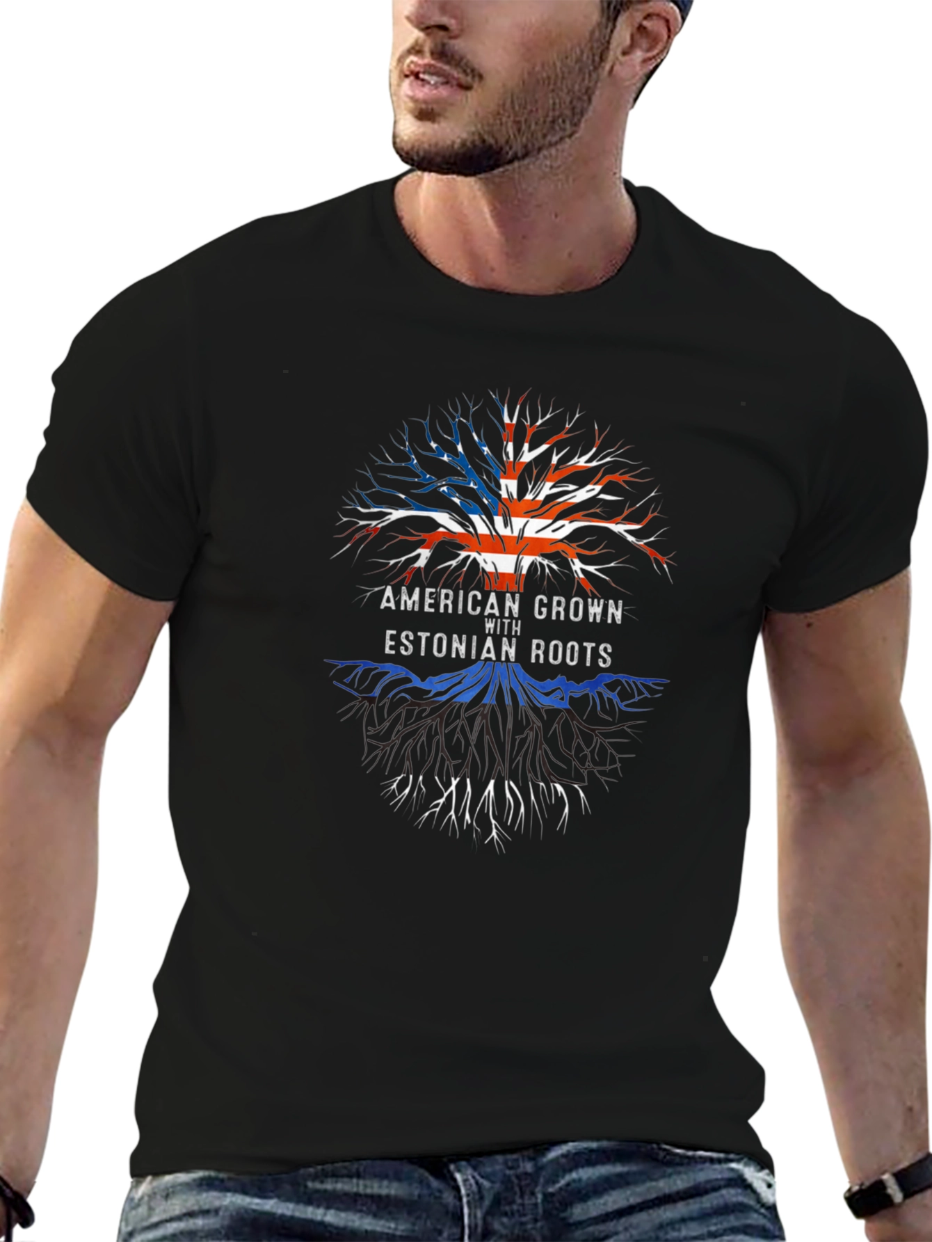 American Grown Estonian Roots T-Shirt