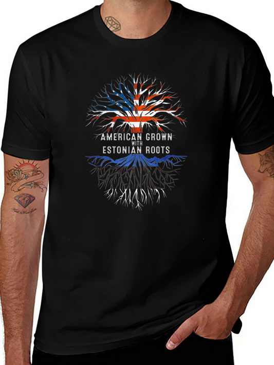 American Grown Estonian Roots T-Shirt