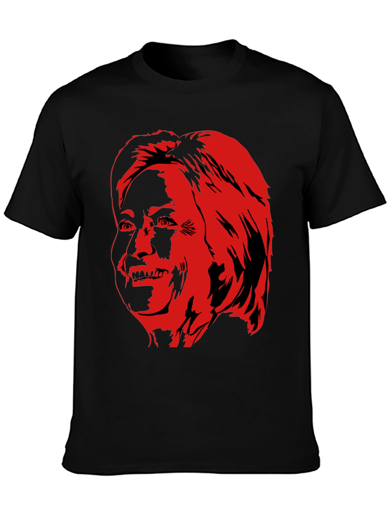 Red Face Graphic Tee