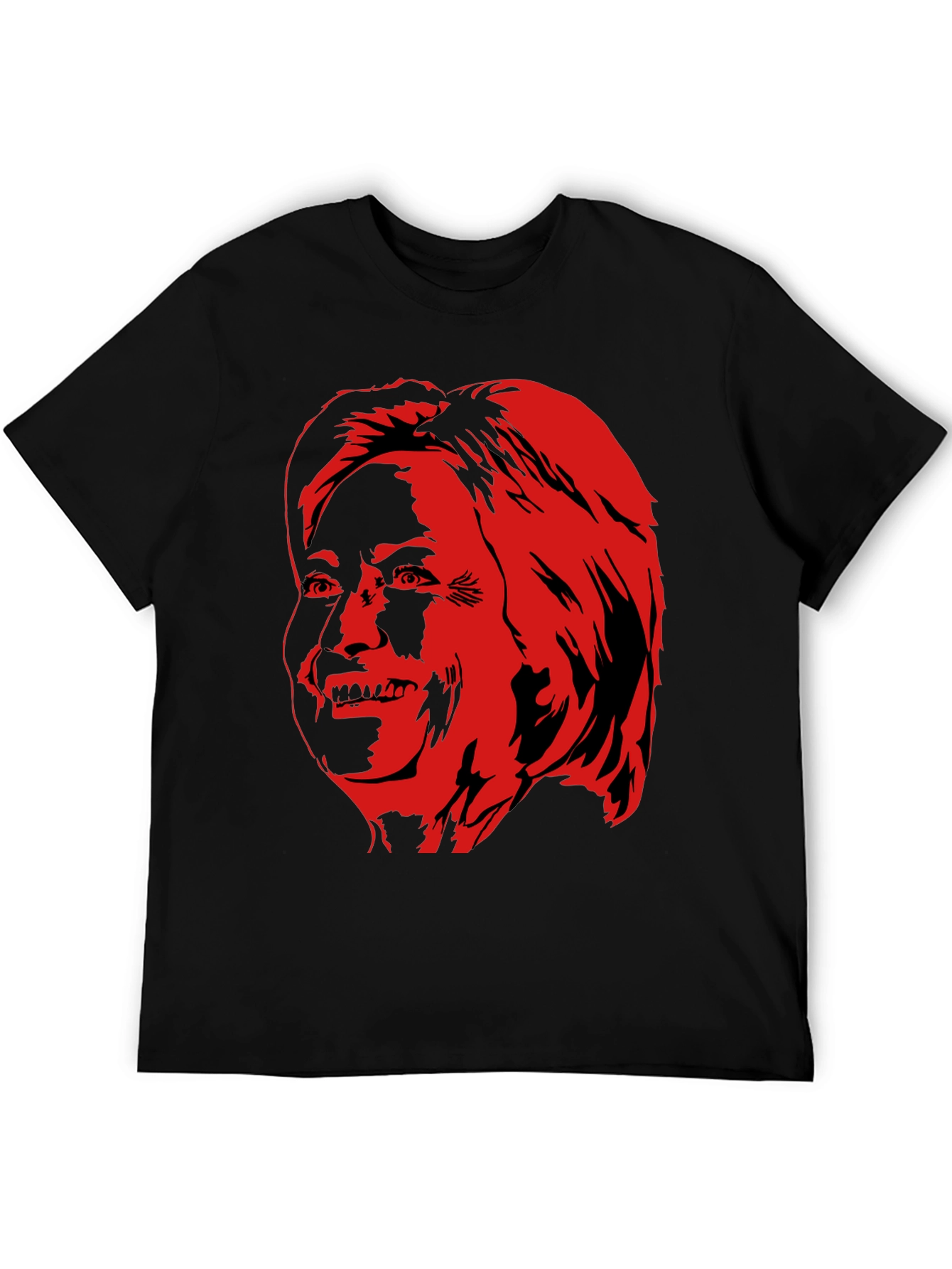 Red Face Graphic Tee