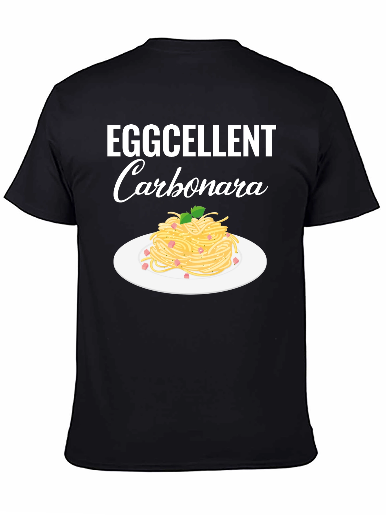 Eggcellent Carbonara T-Shirt - Funny Pasta Lover Tee