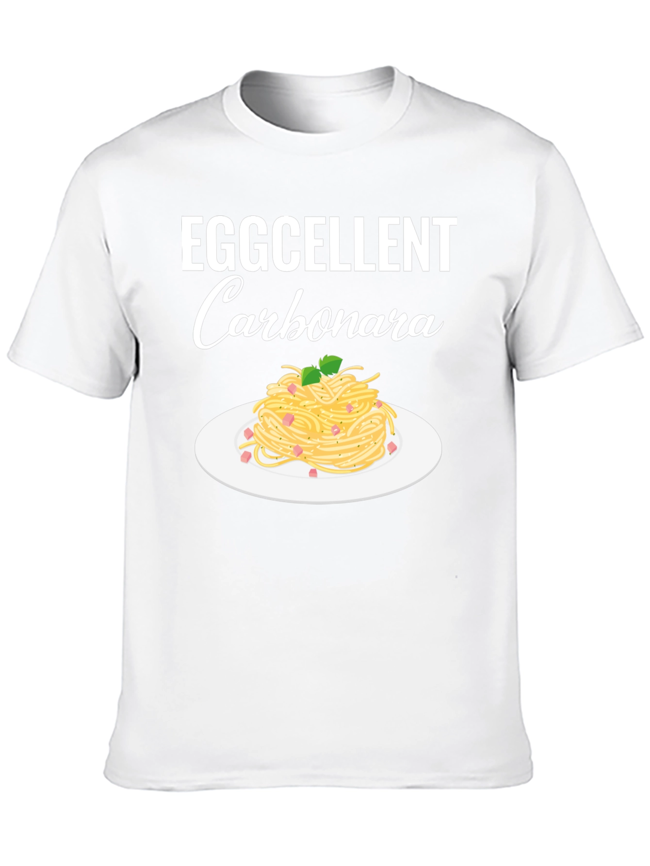 Eggcellent Carbonara T-Shirt - Funny Pasta Lover Tee