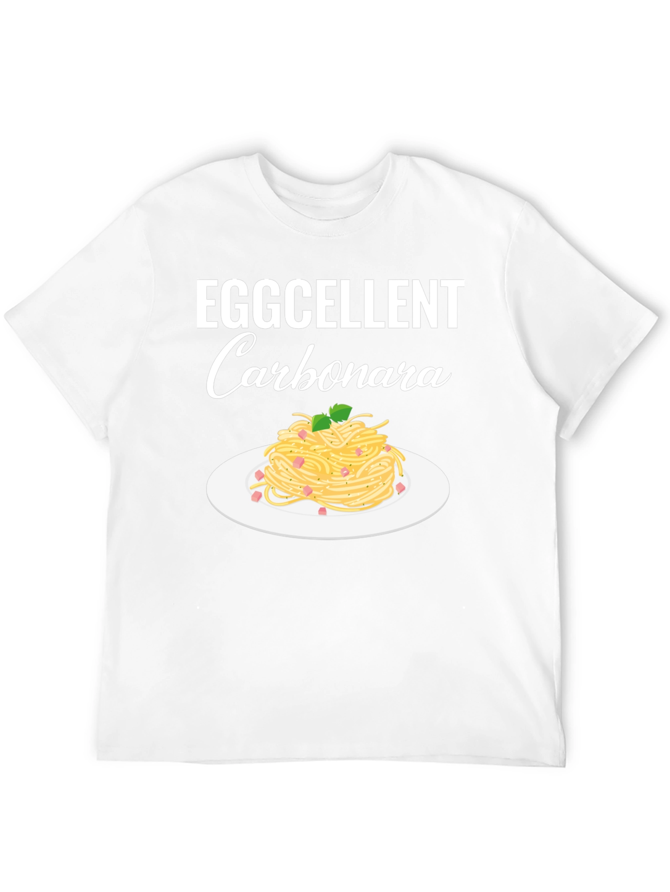Eggcellent Carbonara T-Shirt - Funny Pasta Lover Tee
