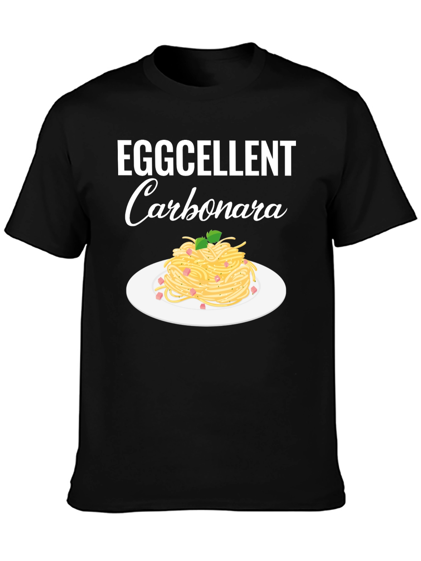 Eggcellent Carbonara T-Shirt - Funny Pasta Lover Tee