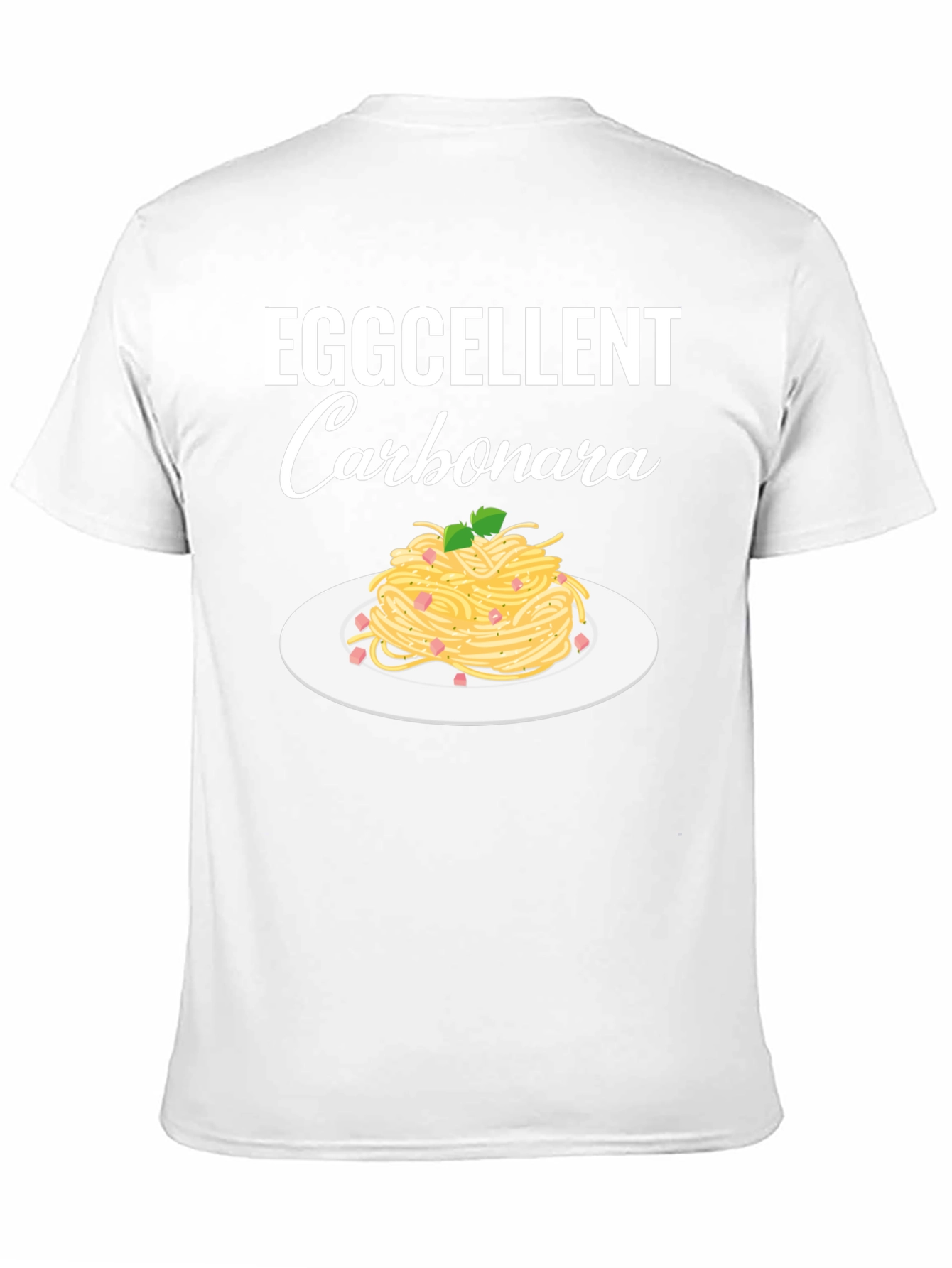 Eggcellent Carbonara T-Shirt - Funny Pasta Lover Tee