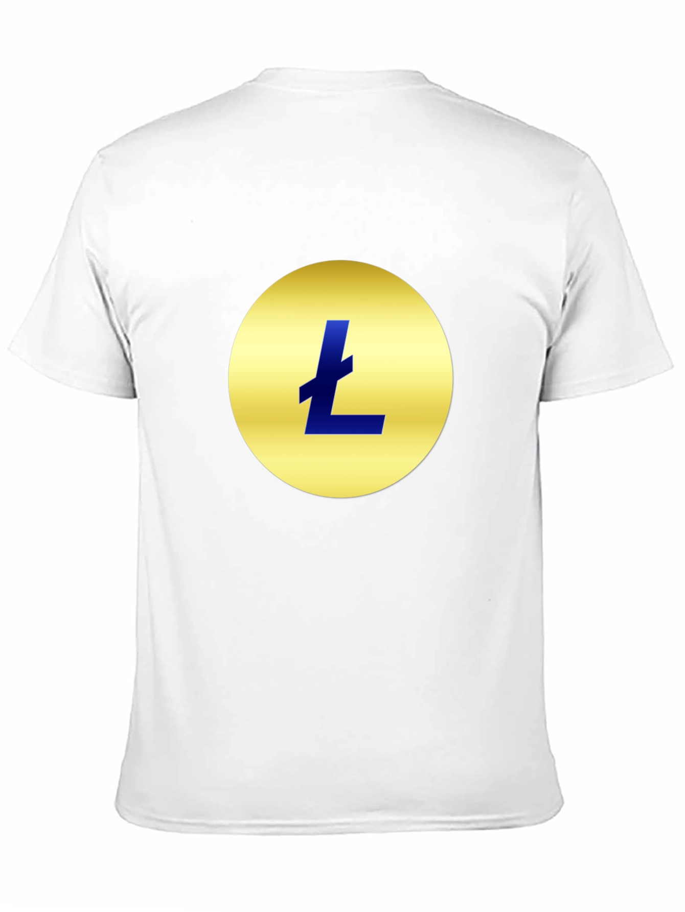 Litecoin Logo Black T-Shirt