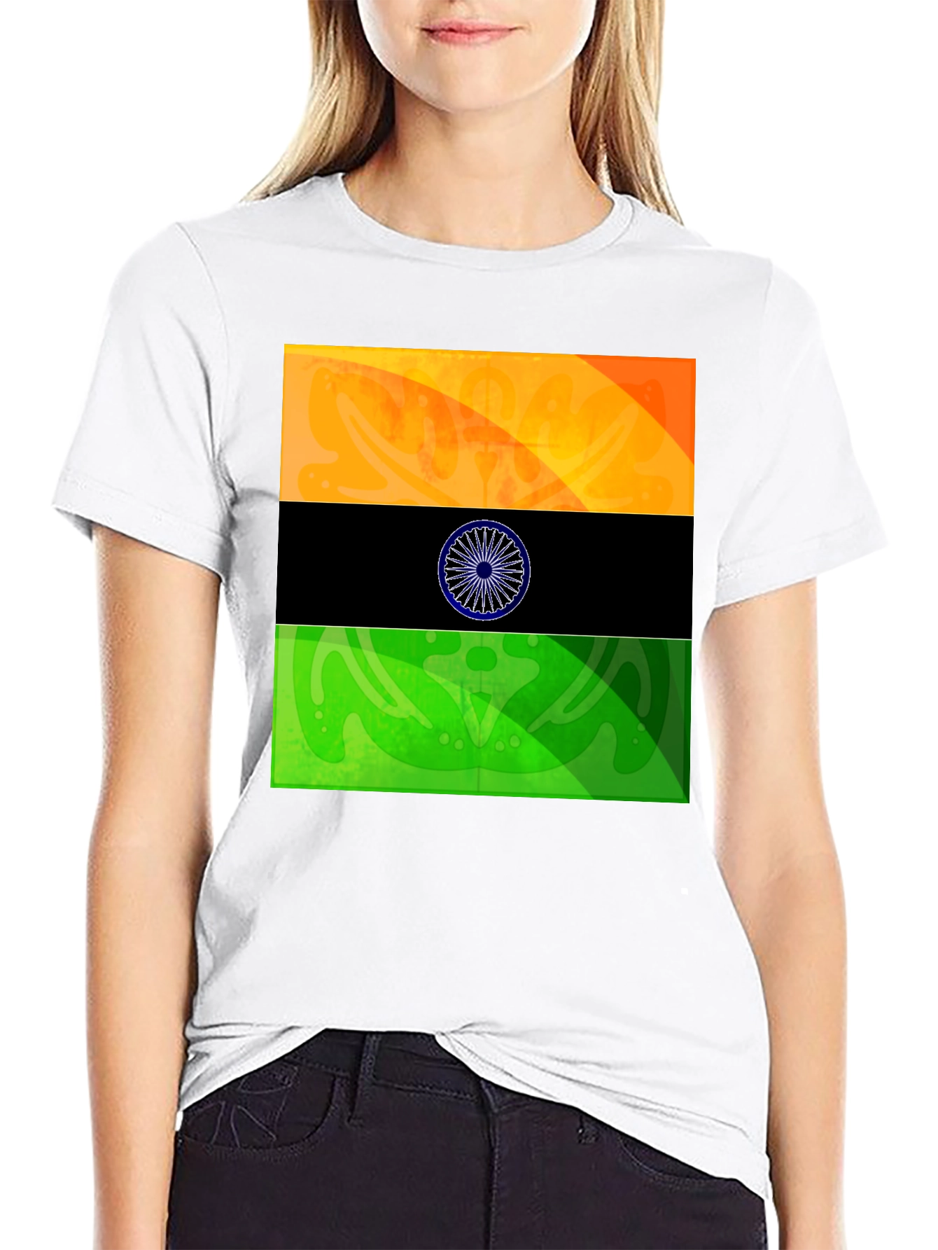 India Flag Graphic T-Shirt - Stylish Patriotic Tee