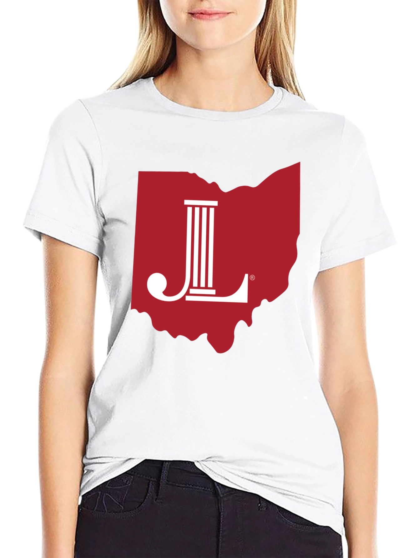 Ohio State Landmark T-Shirt - Black