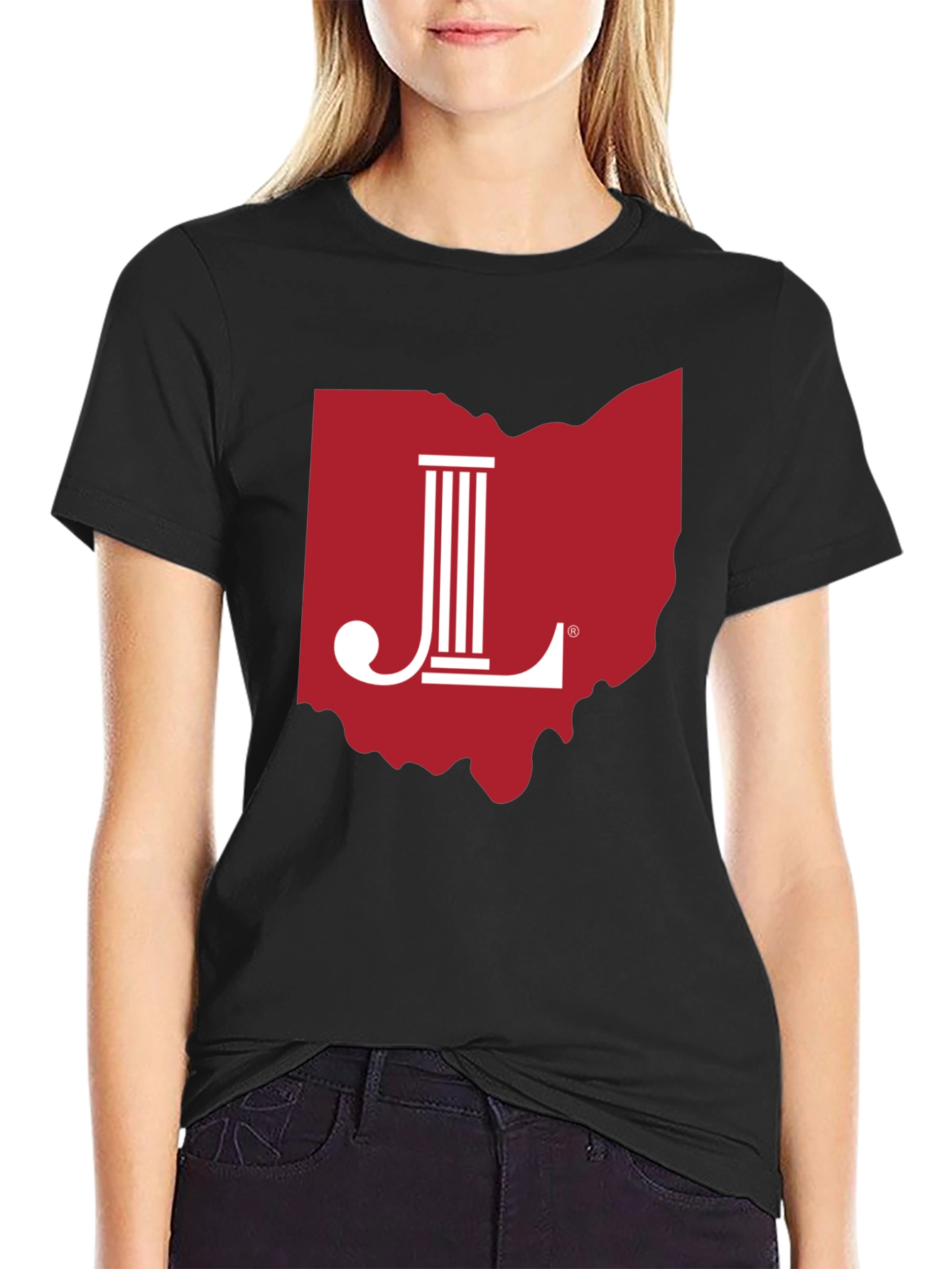 Ohio State Landmark T-Shirt - Black