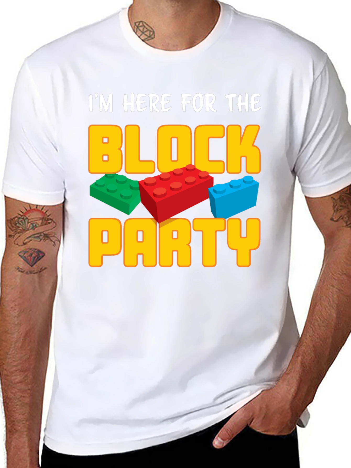 Block Party T-Shirt - Building Brick Tee