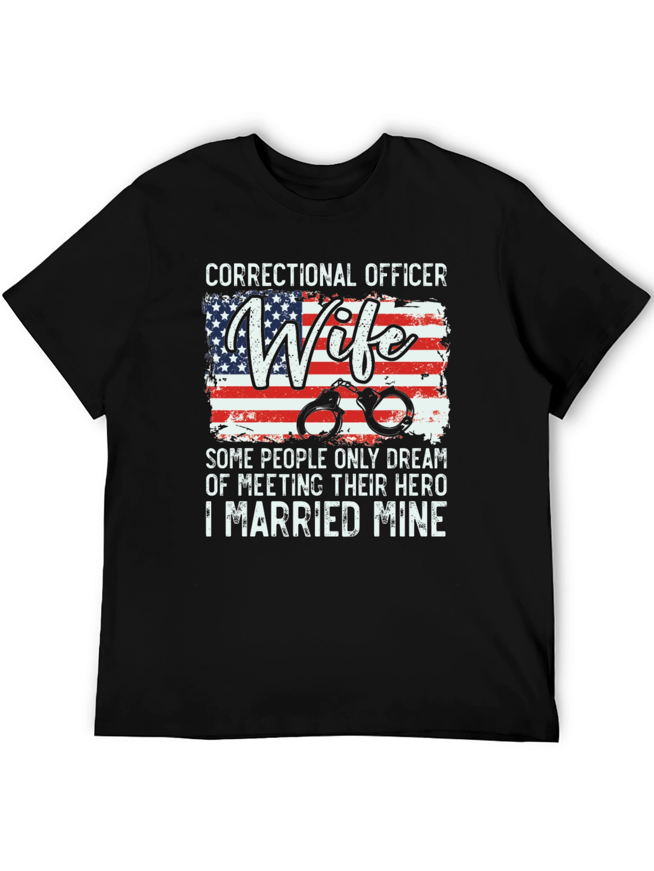 Correctional Officer Wife Hero T-Shirt