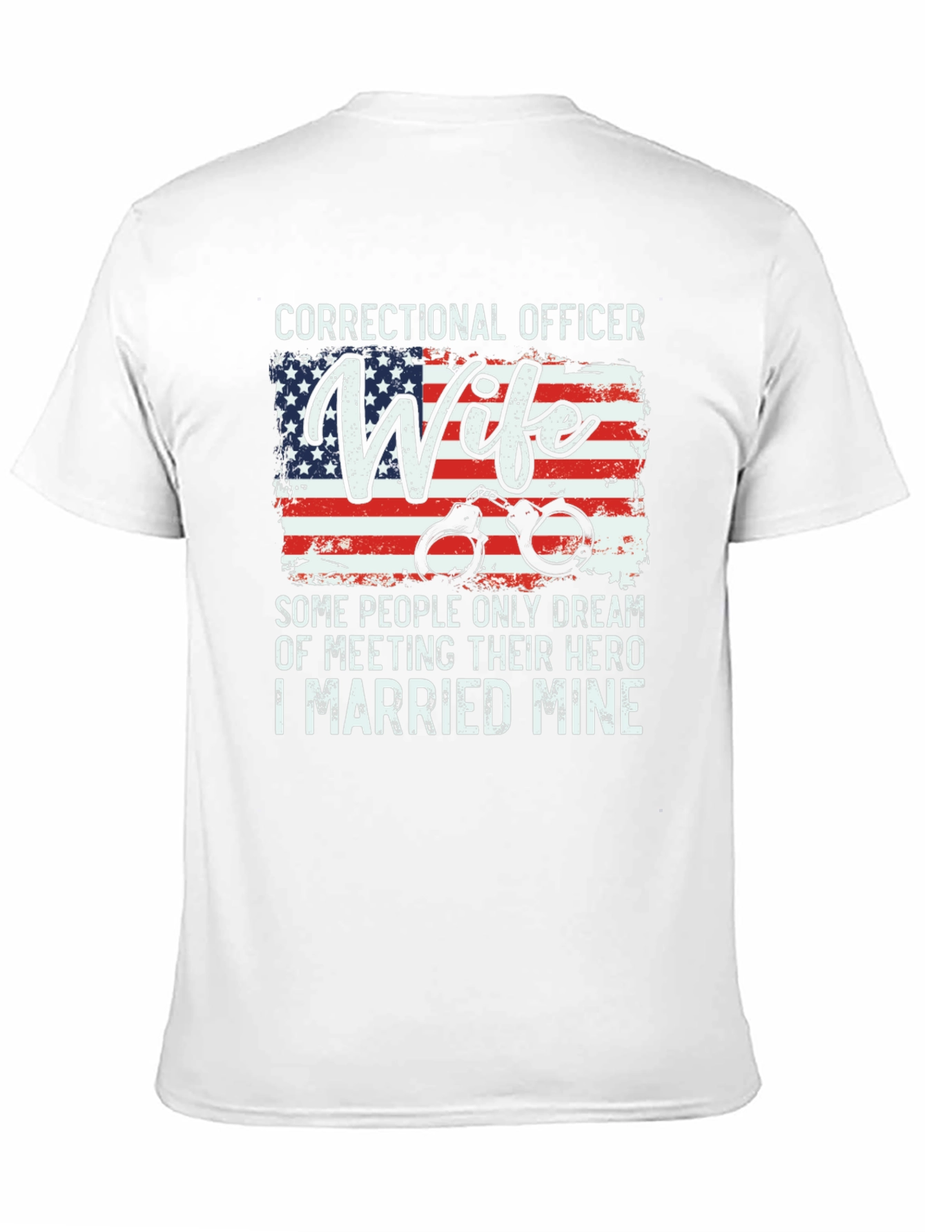 Correctional Officer Wife Hero T-Shirt