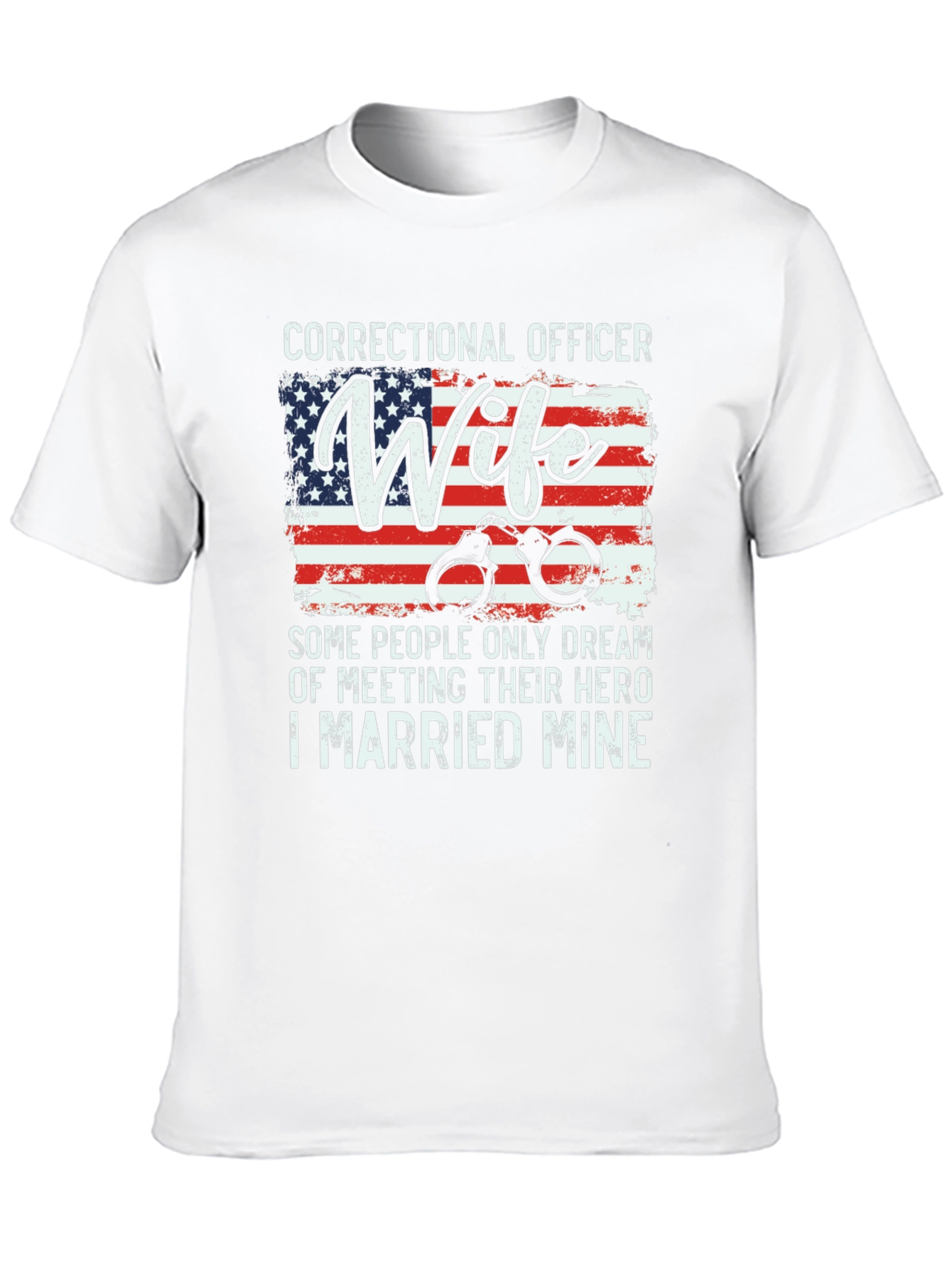 Correctional Officer Wife Hero T-Shirt