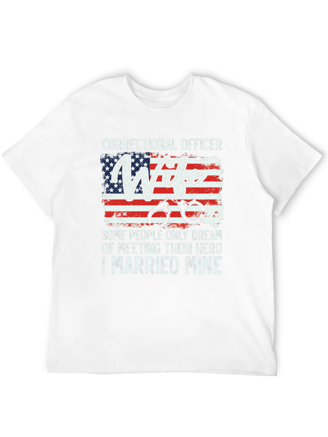 Correctional Officer Wife Hero T-Shirt