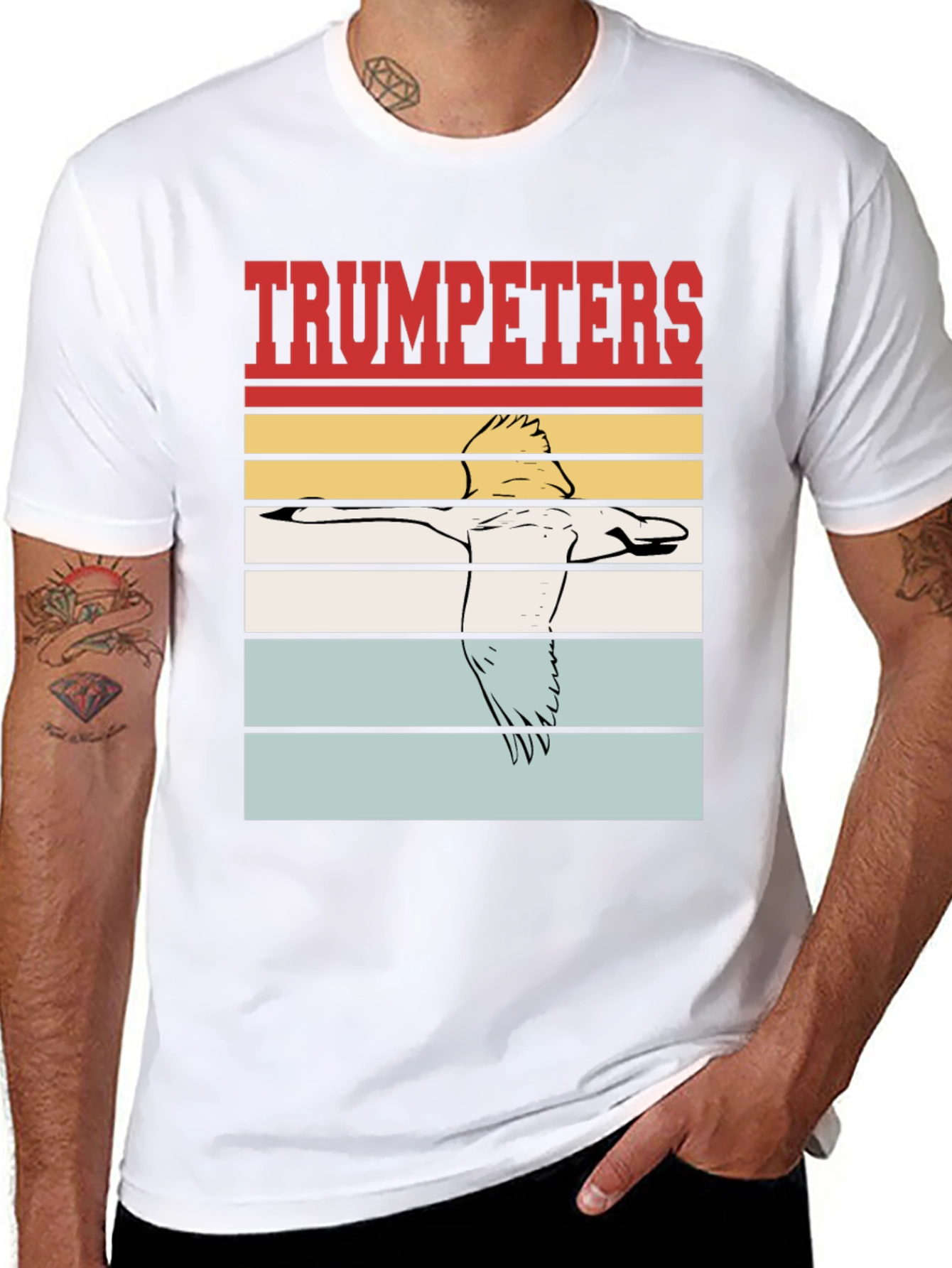 Trumpeters Graphic T-Shirt - Bird Lover Tee