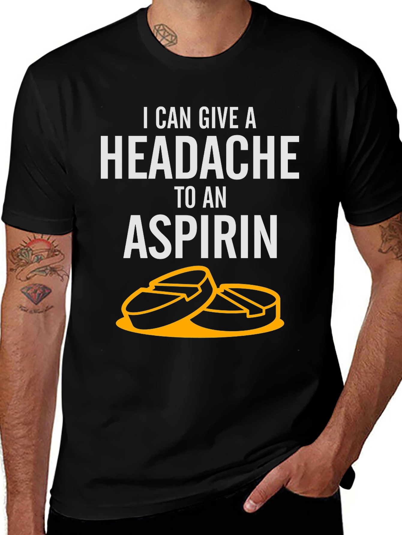 Funny Headache Aspirin T-Shirt