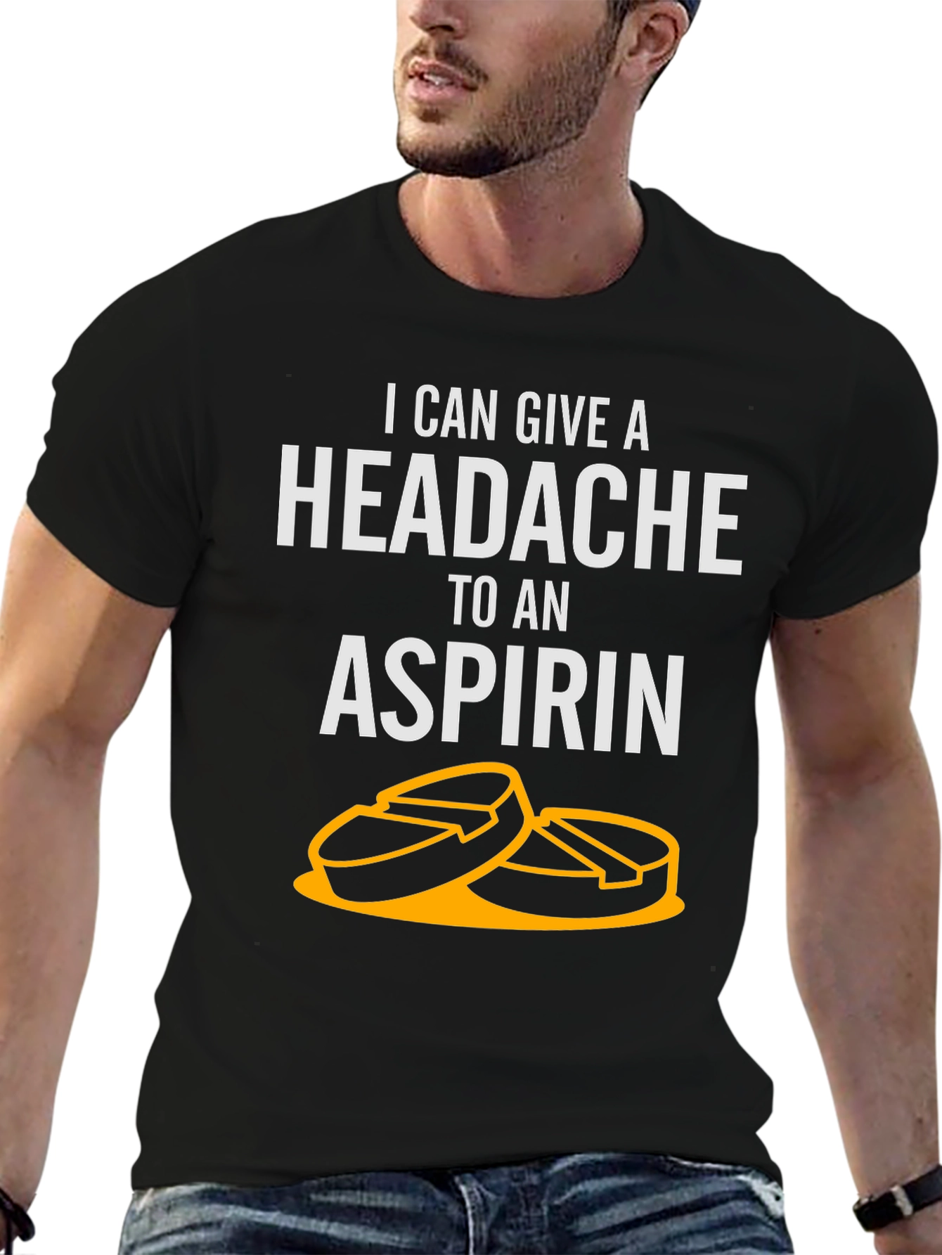 Funny Headache Aspirin T-Shirt