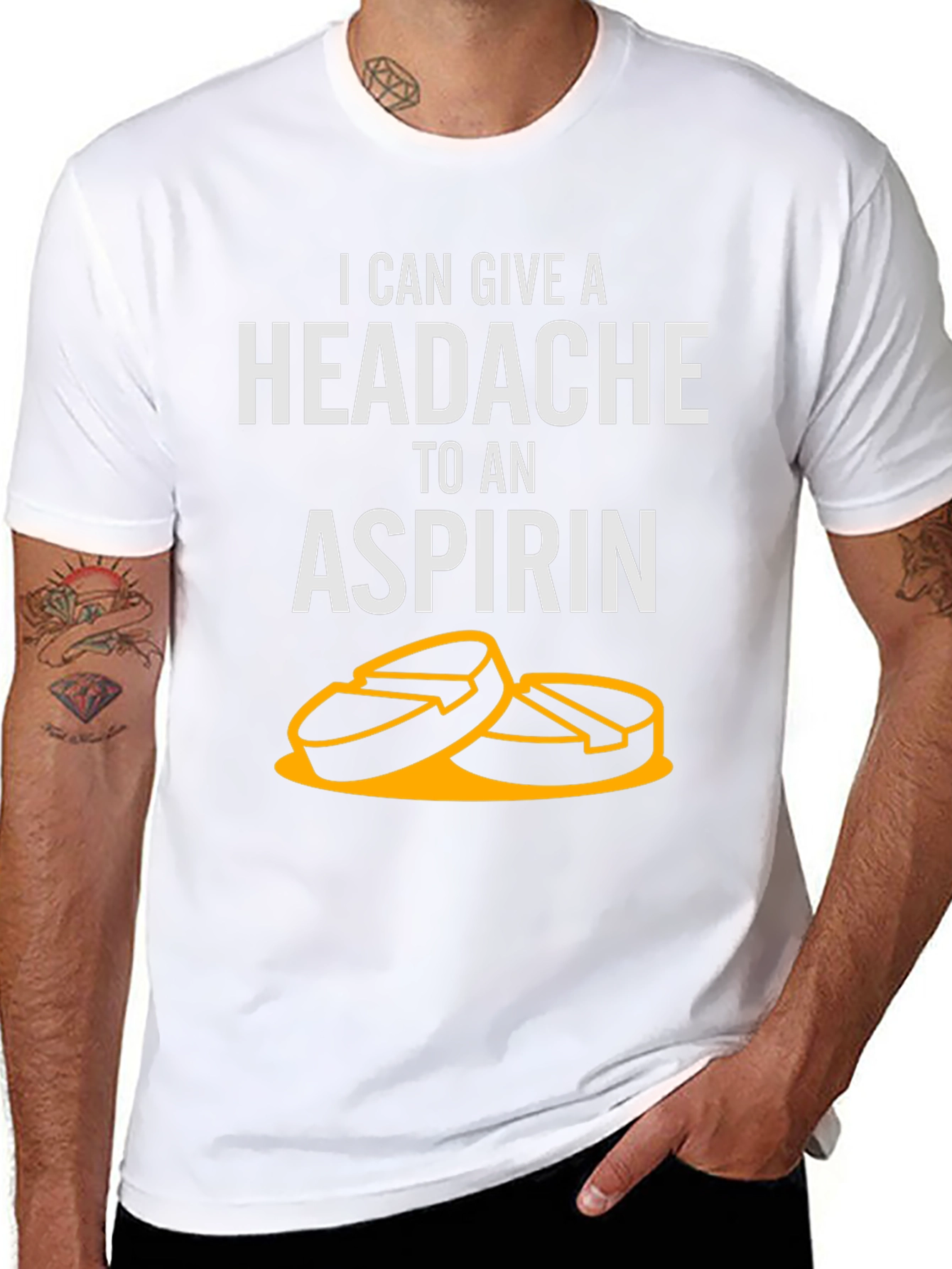 Funny Headache Aspirin T-Shirt