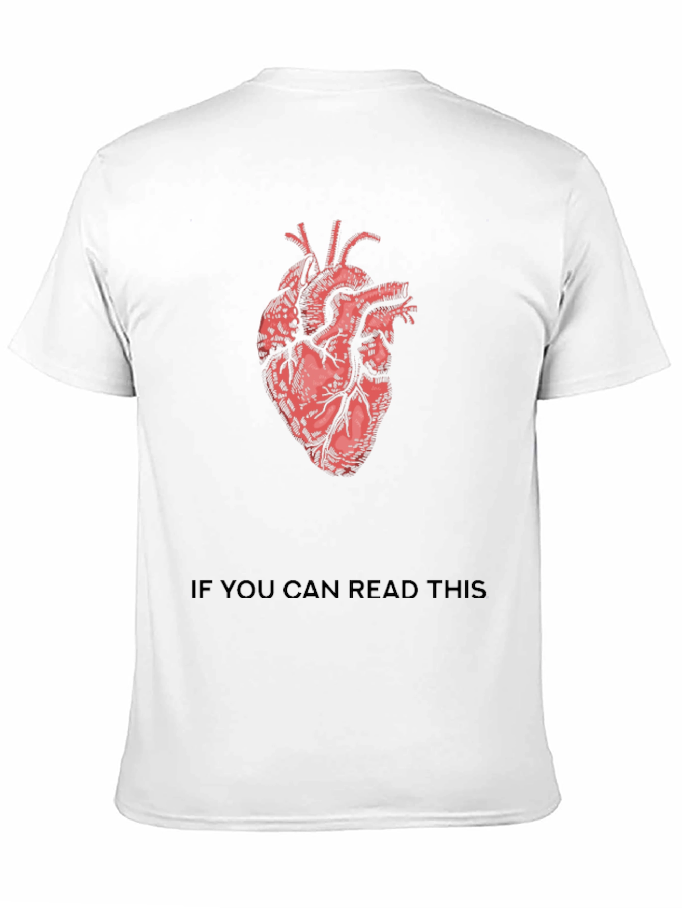 Anatomical Heart Black T-Shirt