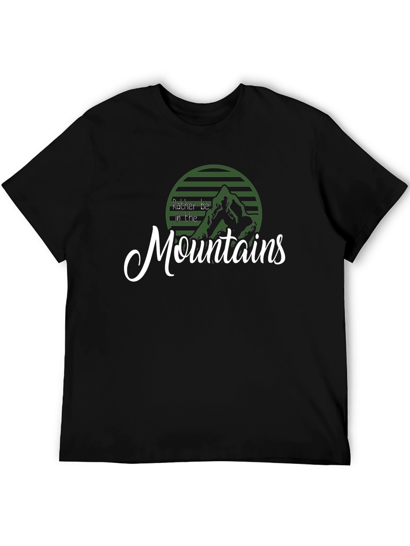 Mountain Lover T-Shirt - Rather Be In The Mountains