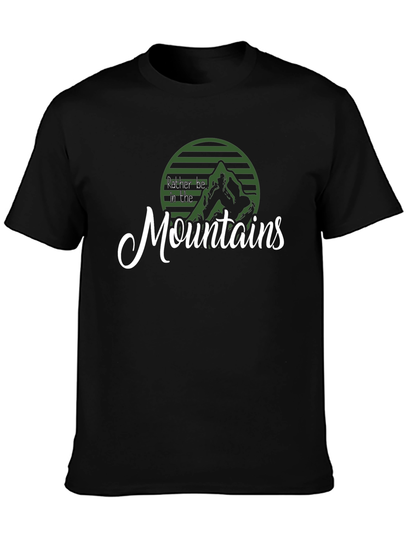 Mountain Lover T-Shirt - Rather Be In The Mountains
