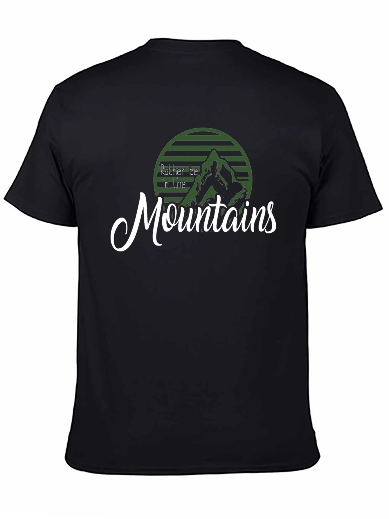 Mountain Lover T-Shirt - Rather Be In The Mountains