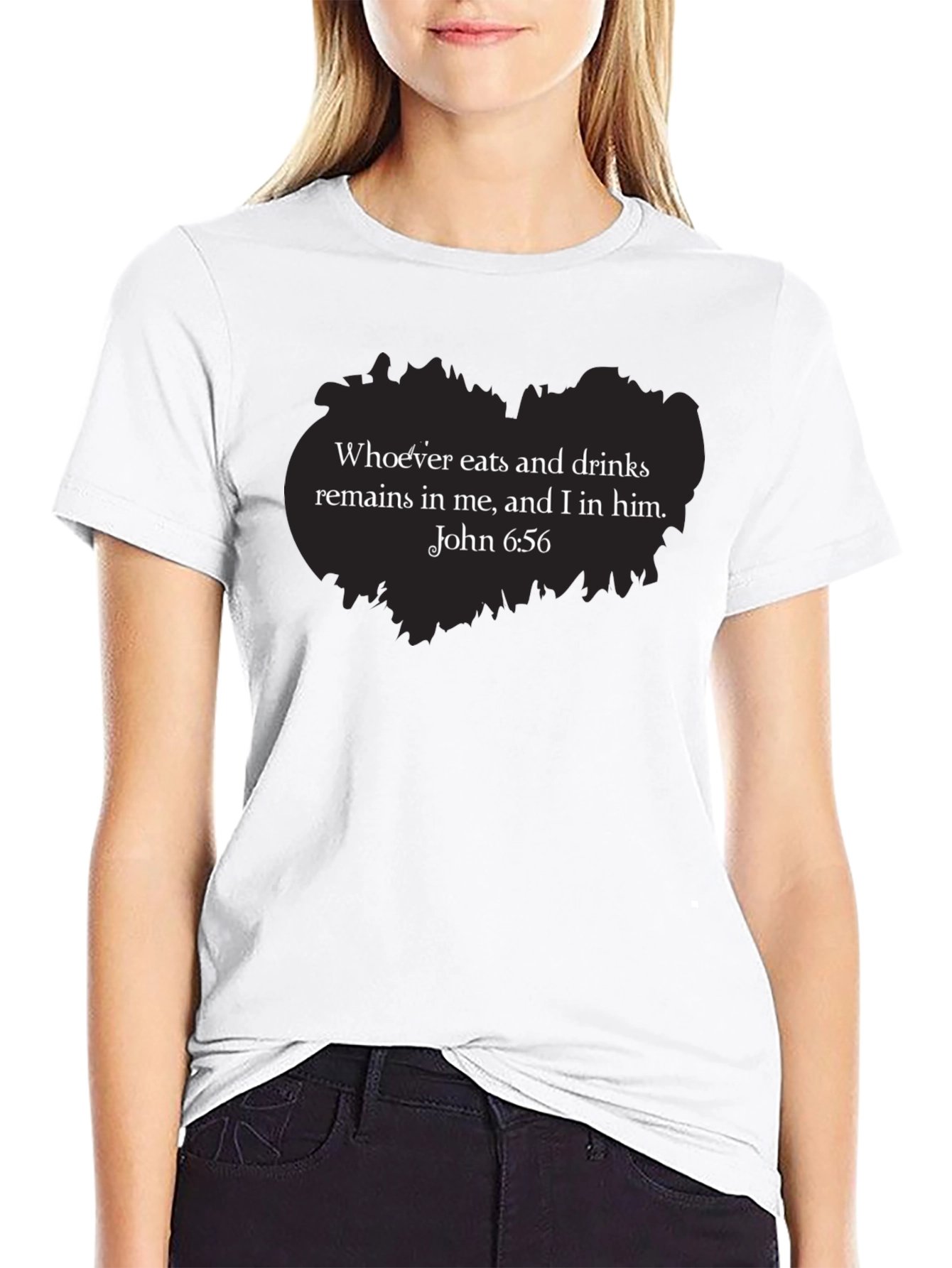 Faithful Verse Graphic Tee - John 6:56