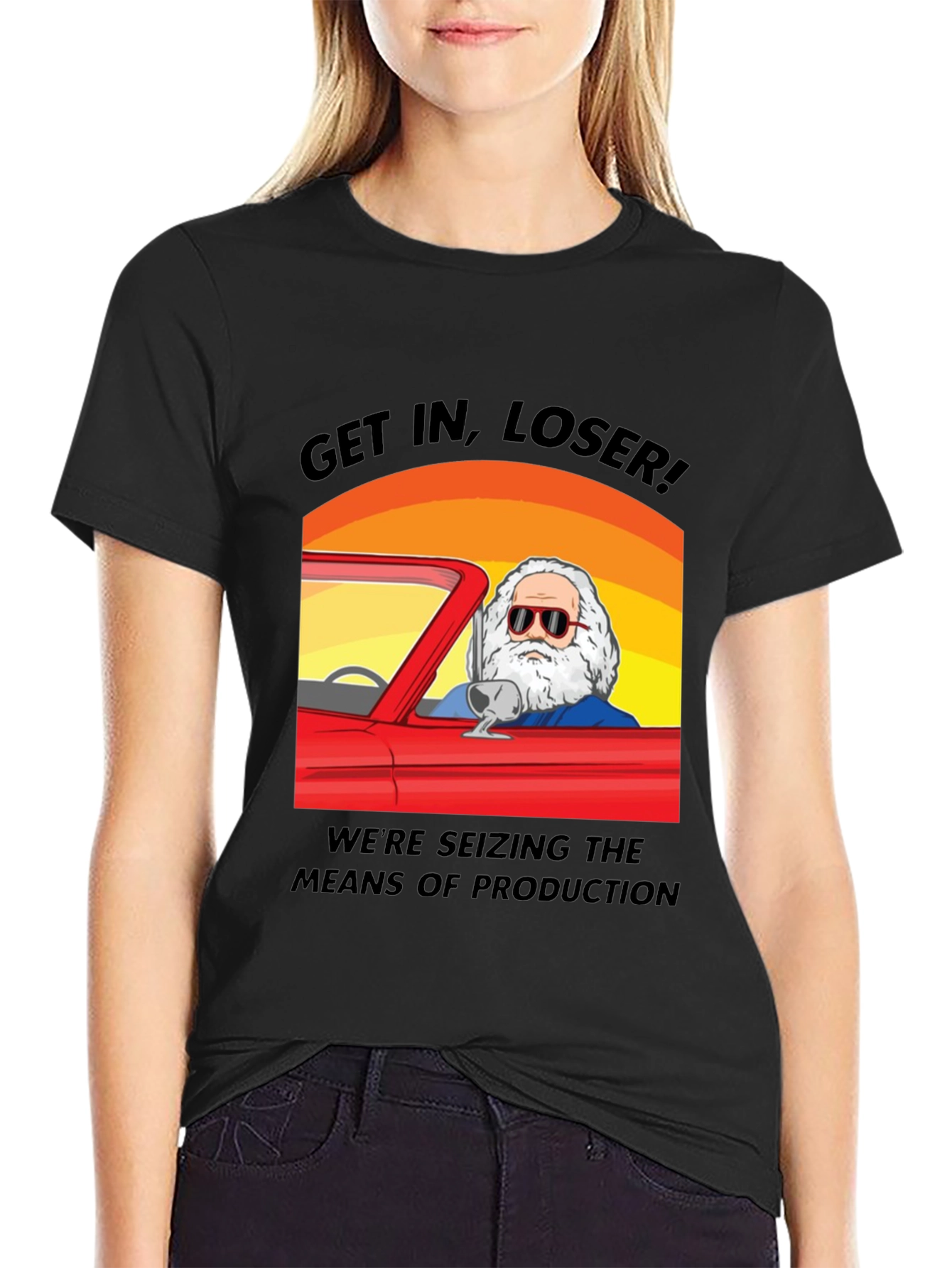Get In Loser Tee - Seize Production!