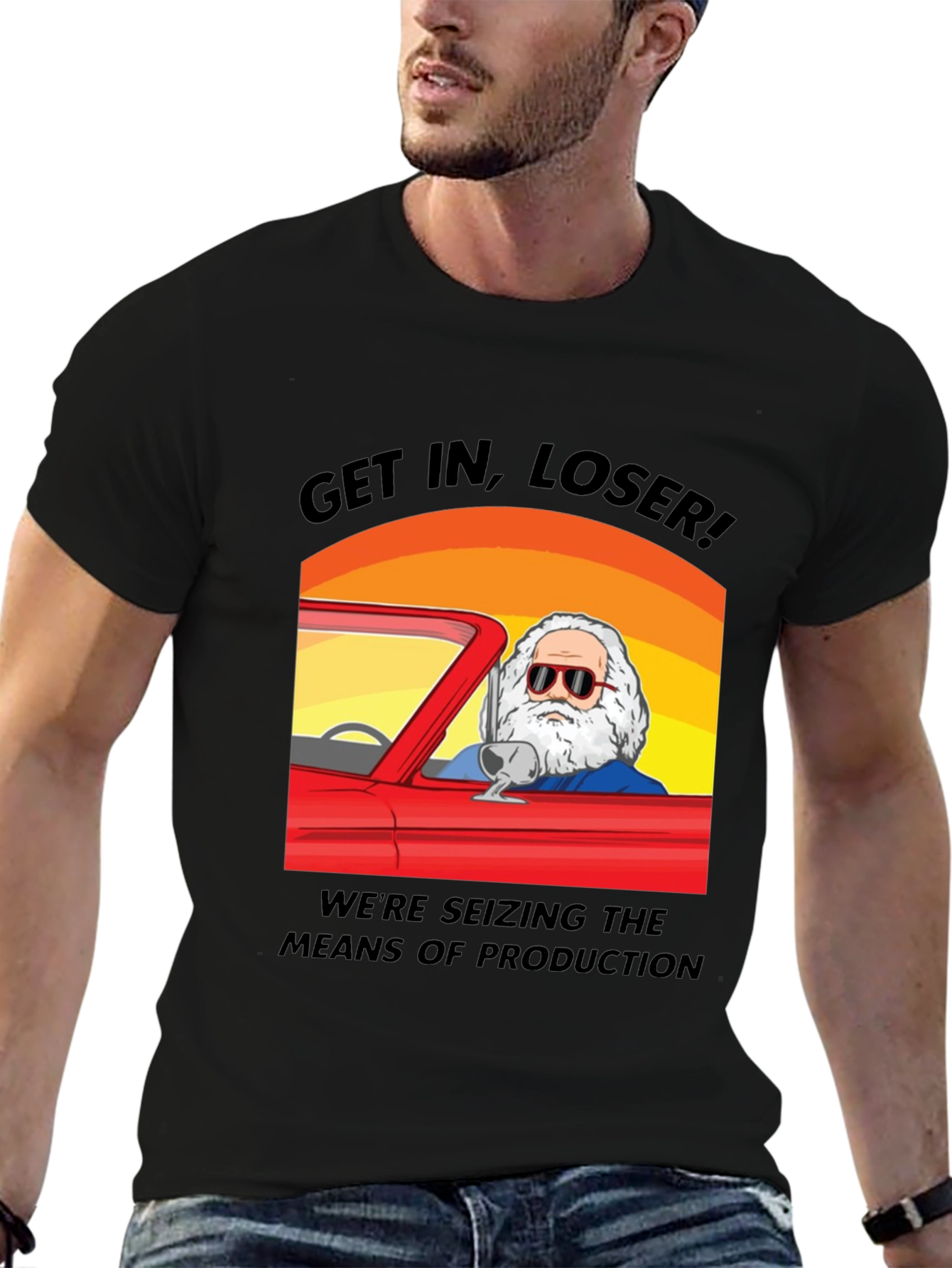 Get In Loser Tee - Seize Production!