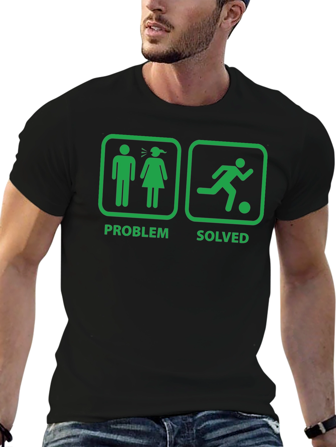 Problem Solved Soccer T-Shirt