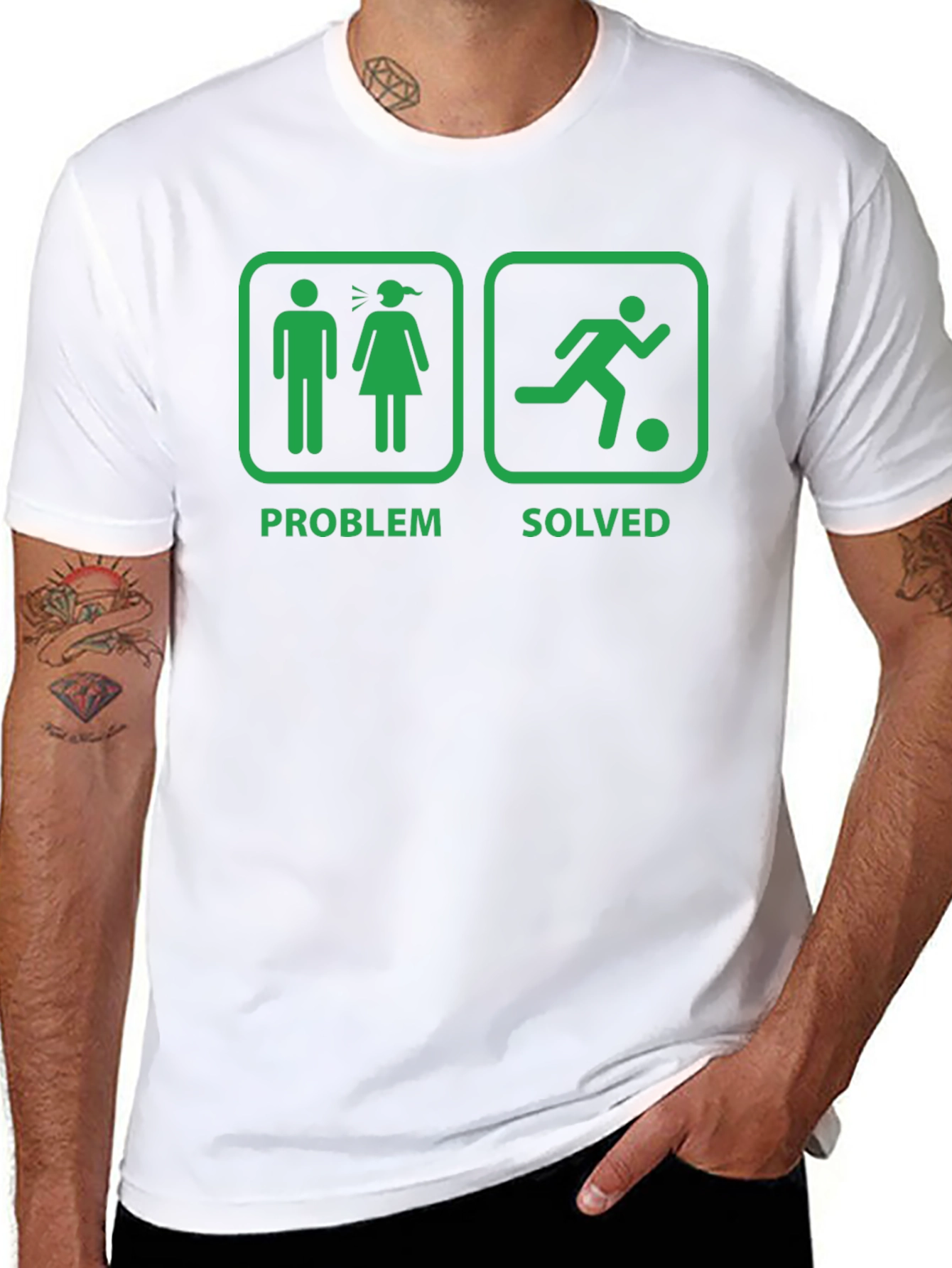 Problem Solved Soccer T-Shirt