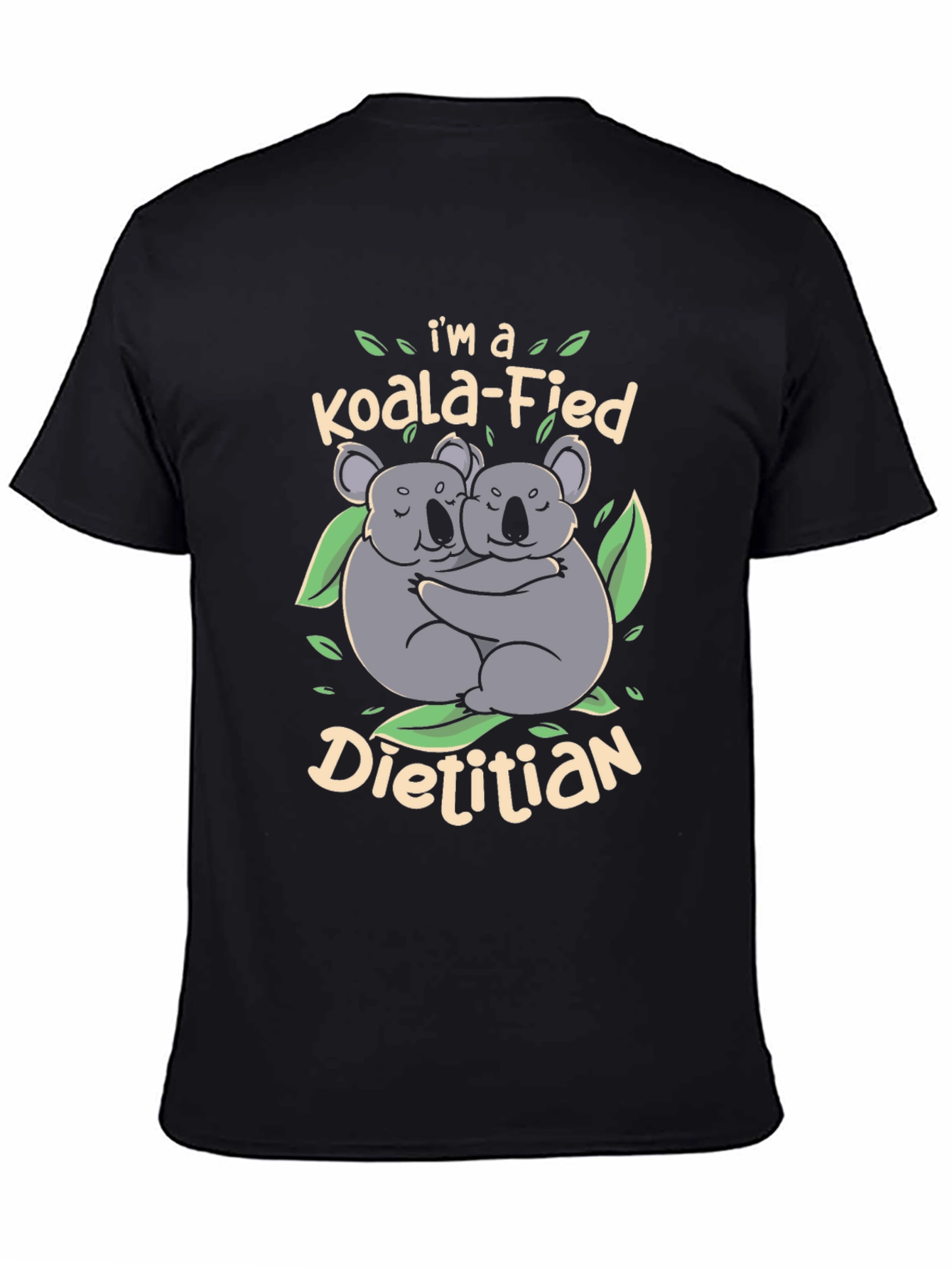 Koala-Fied Dietitian Graphic T-Shirt